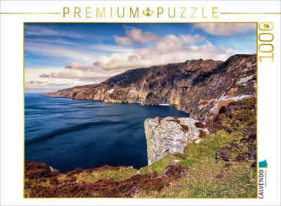 CALVENDO Puzzle CALVENDO Puzzle Irland, grüne Insel mit rauer Küste 1000 Teile Lege-Größe 64 x 48 cm Foto-Puzzle Bild von Jan Roskamp, 1000 Puzzleteile