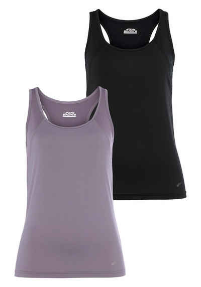 FAYN SPORTS Tanktop Essential Racerback (Packung, 2-tlg., 2er-Pack)