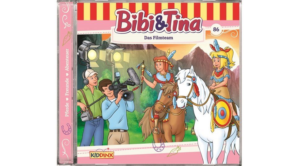 Hörspiel-CD Bibi und Tina 086 - Das Filmteam