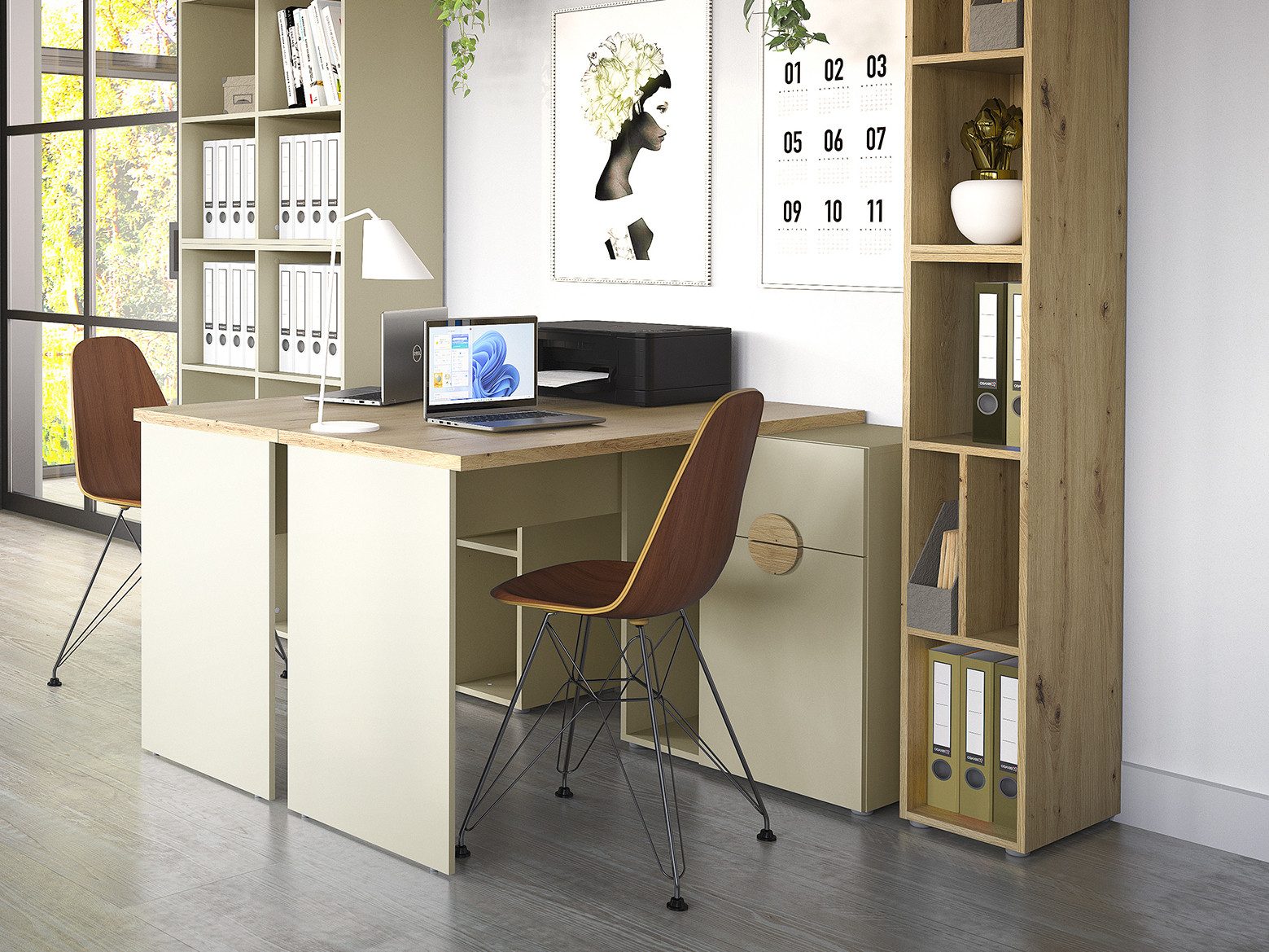 Compleo Schreibtisch Eckschreibtisch, rechts oder links, günstig online kaufen