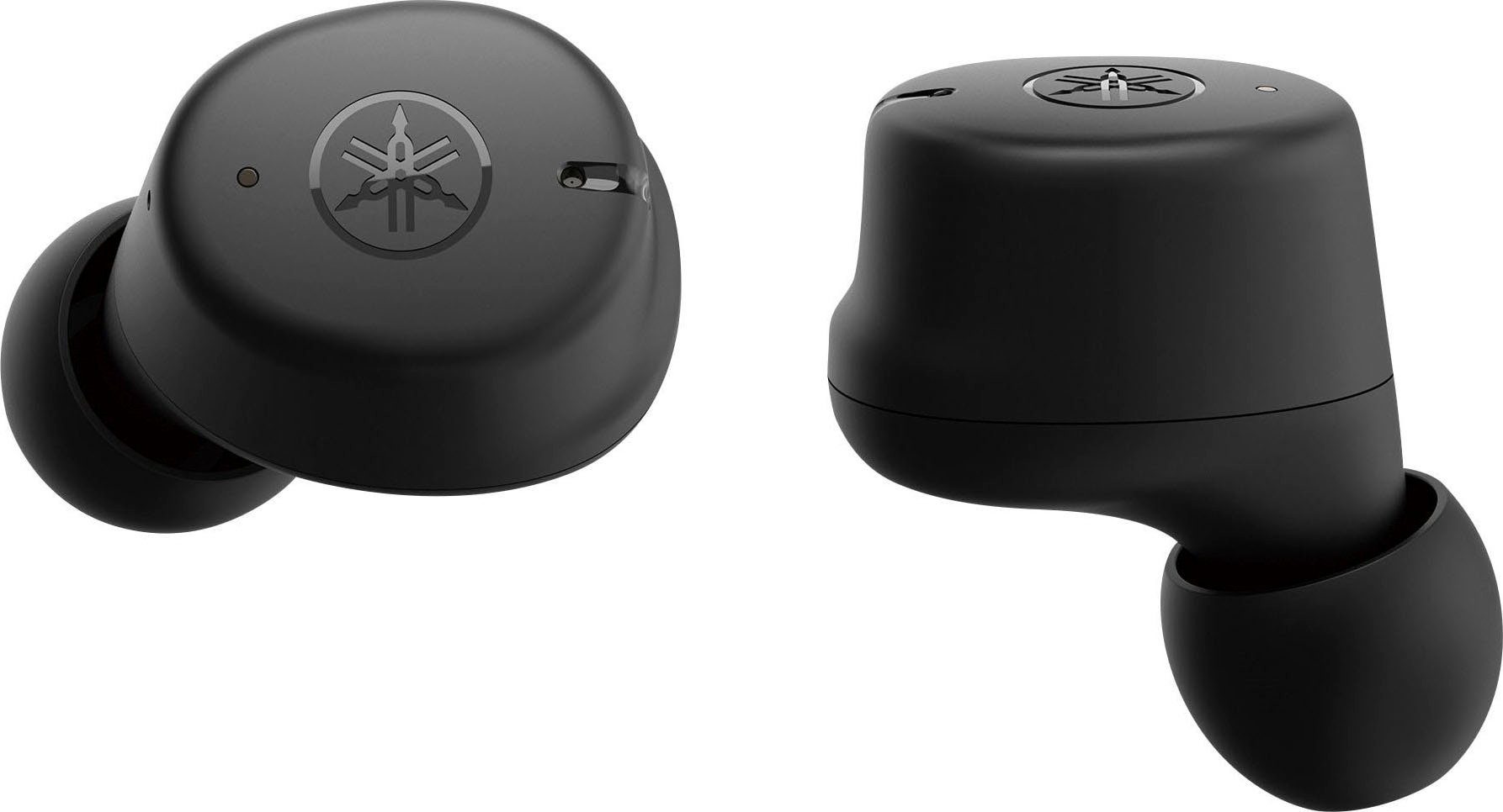 Yamaha TW-E3C In-Ear-Kopfhörer (Clear Voice Modus, Ambient Listening Sound, schwarz Care) Gaming Call