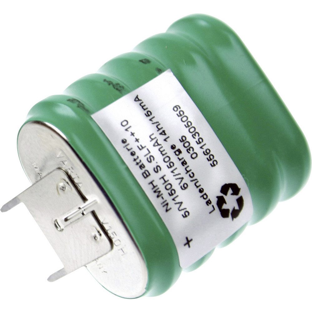 VARTA Varta V5/150H-SLF ++/- Knopfzellen-Akku 150H NiMH 150 mAh 6 V 1 St. Knopfzelle