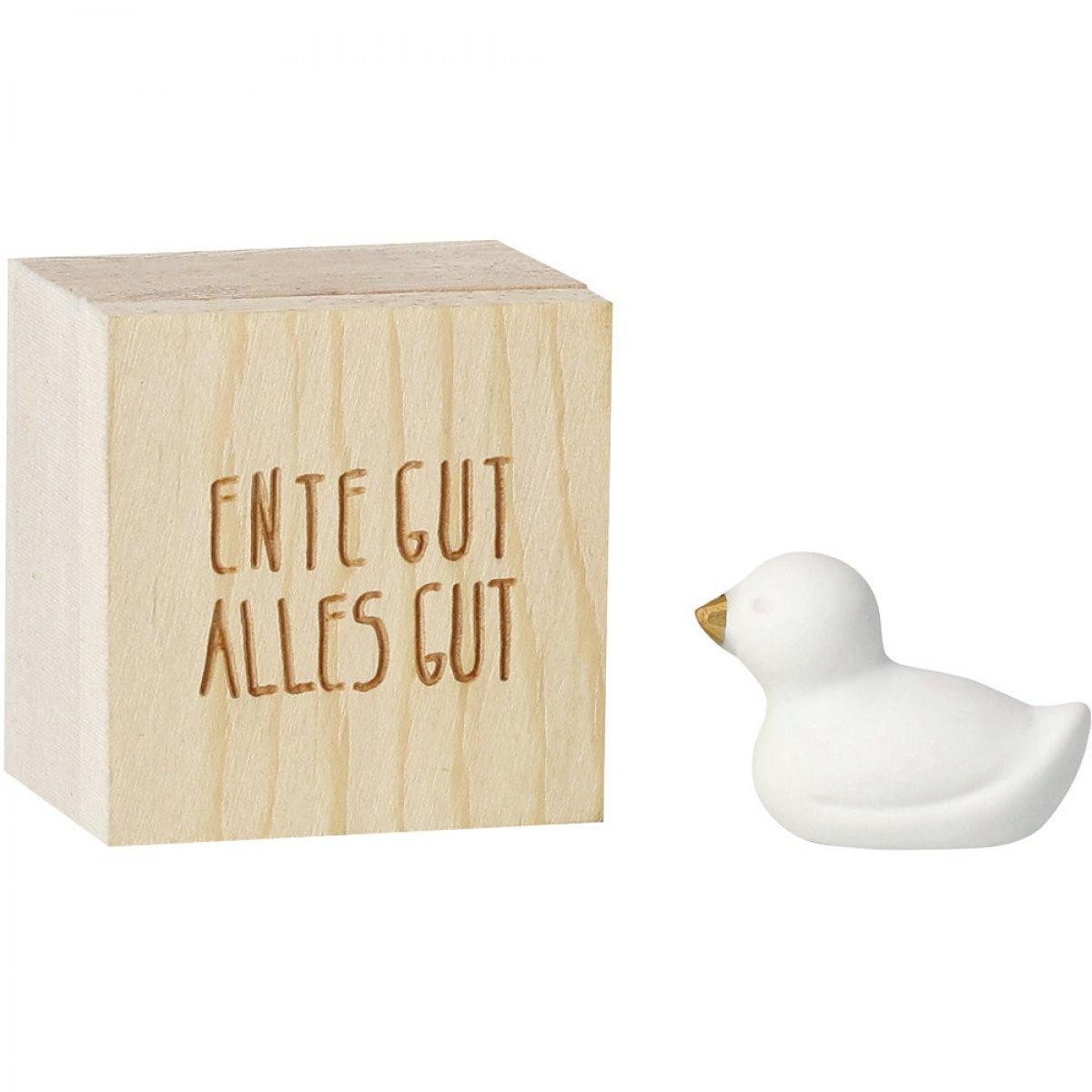 Räder Dekofigur Design Glückskästchen Ente Gut Alles Gut (Ente)