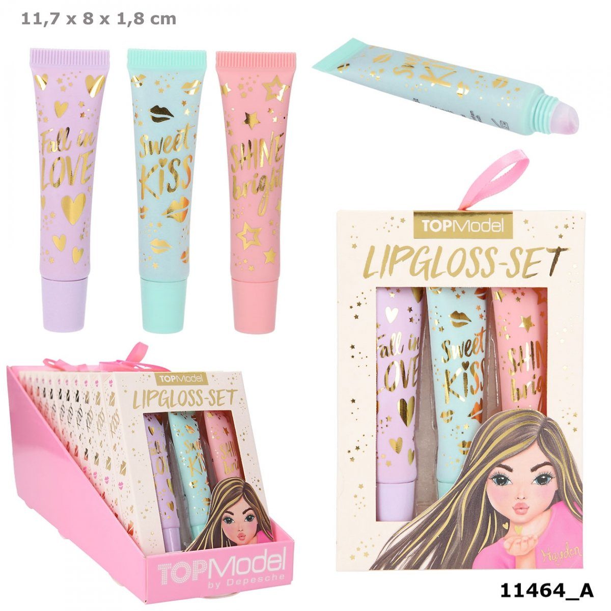 Depesche LipglossSet TOPModel Lipgloss Set, Lippenpflege