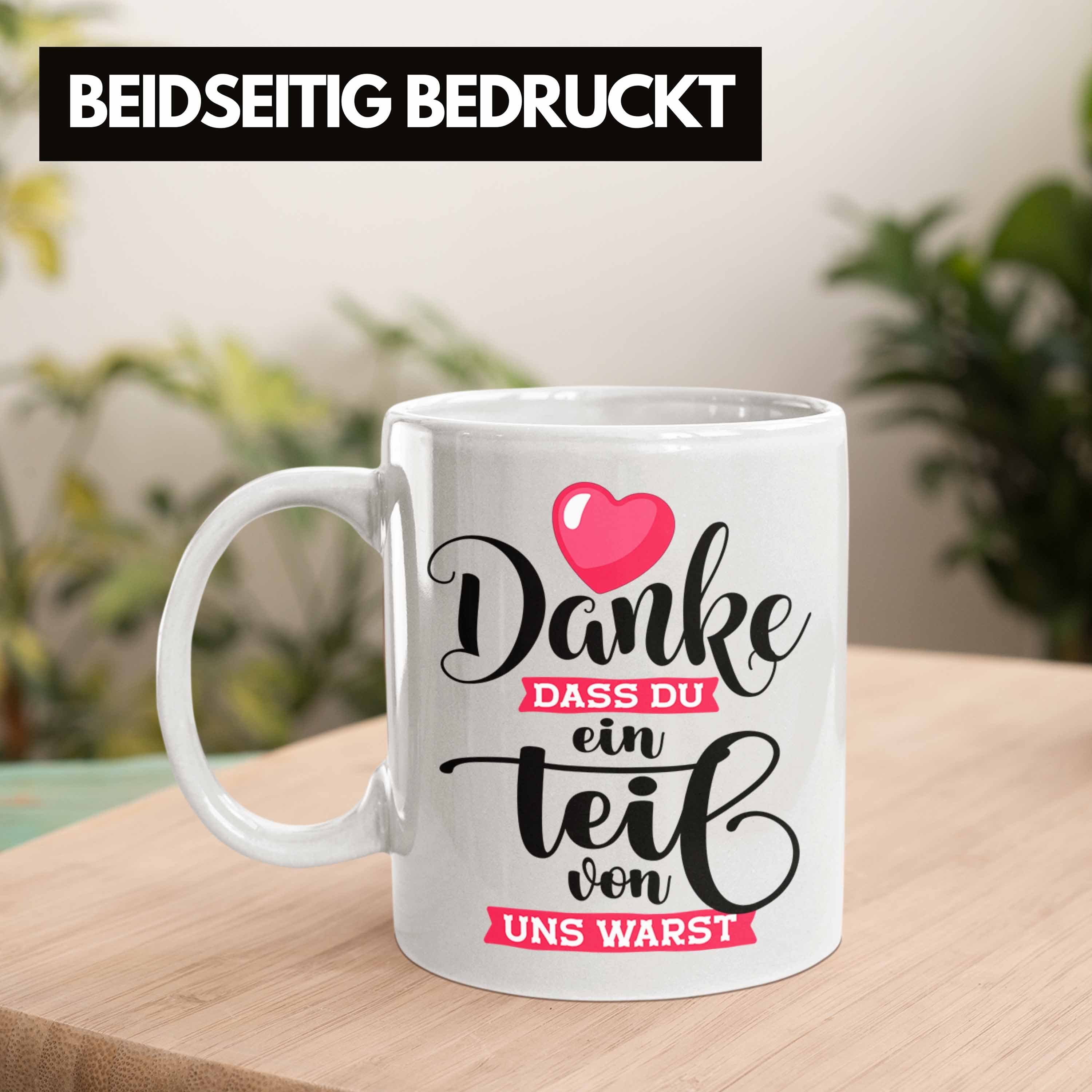 Dass Abschiedsgeschenk Trendation Ein Danke Kollegin Tasse Du Jobwechsel Weiss Tasse Kollege