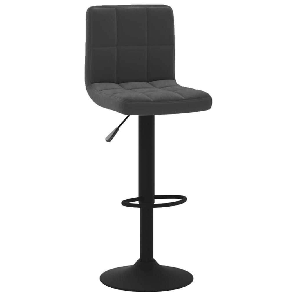 Barhocker Barhocker Schwarz Samt