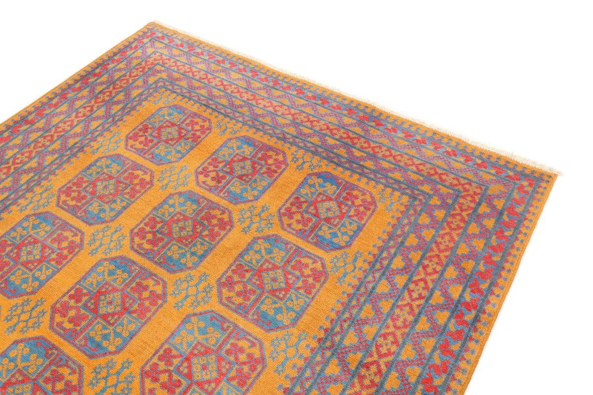 Orientteppich Afghan rechteckig, Handgeknüpfter mm Akhche Orientteppich, Trading, 6 Nain Höhe: 201x292
