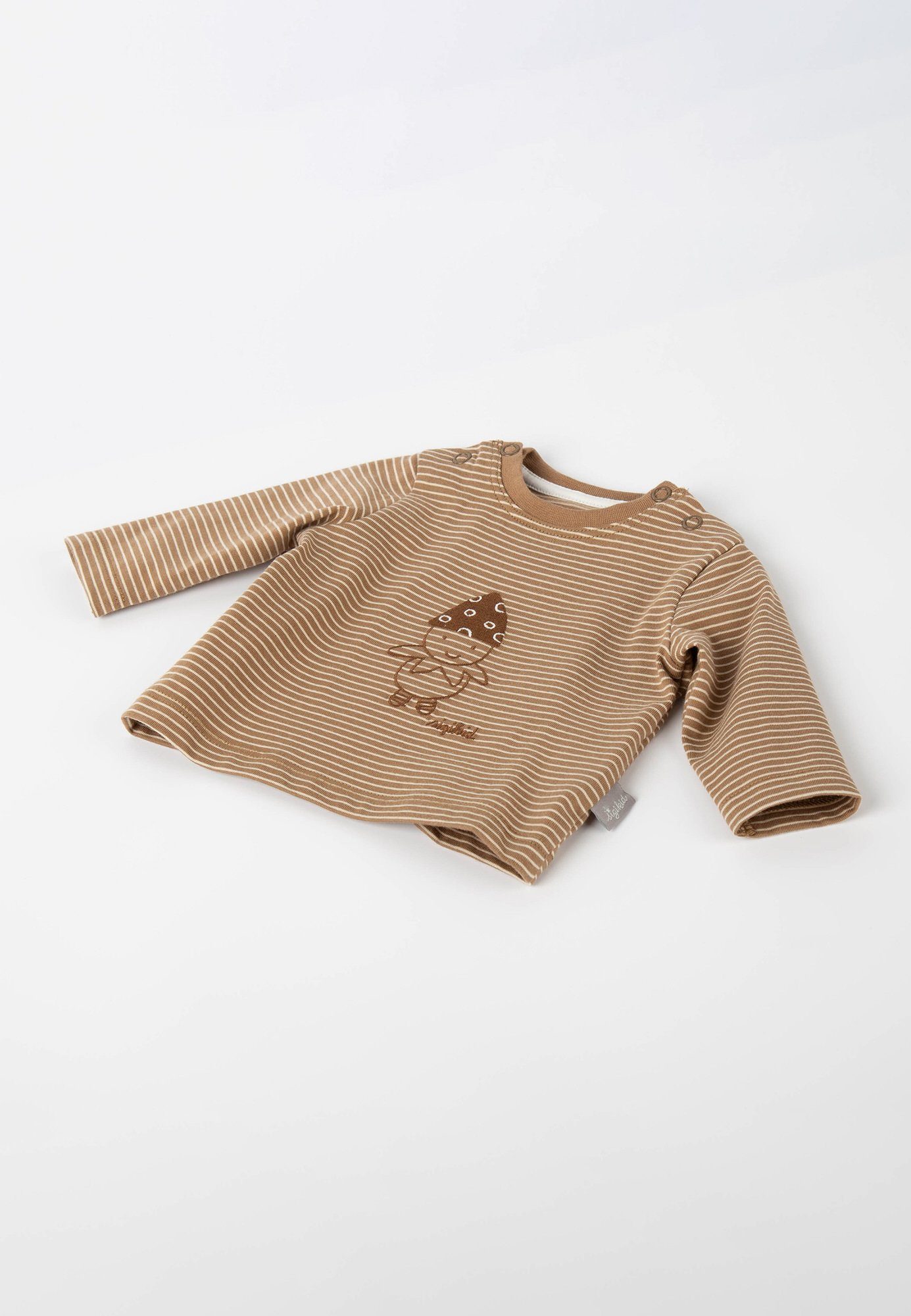 Baby braun (1-tlg) Sigikid Shirt Langarmshirt Langarmshirt