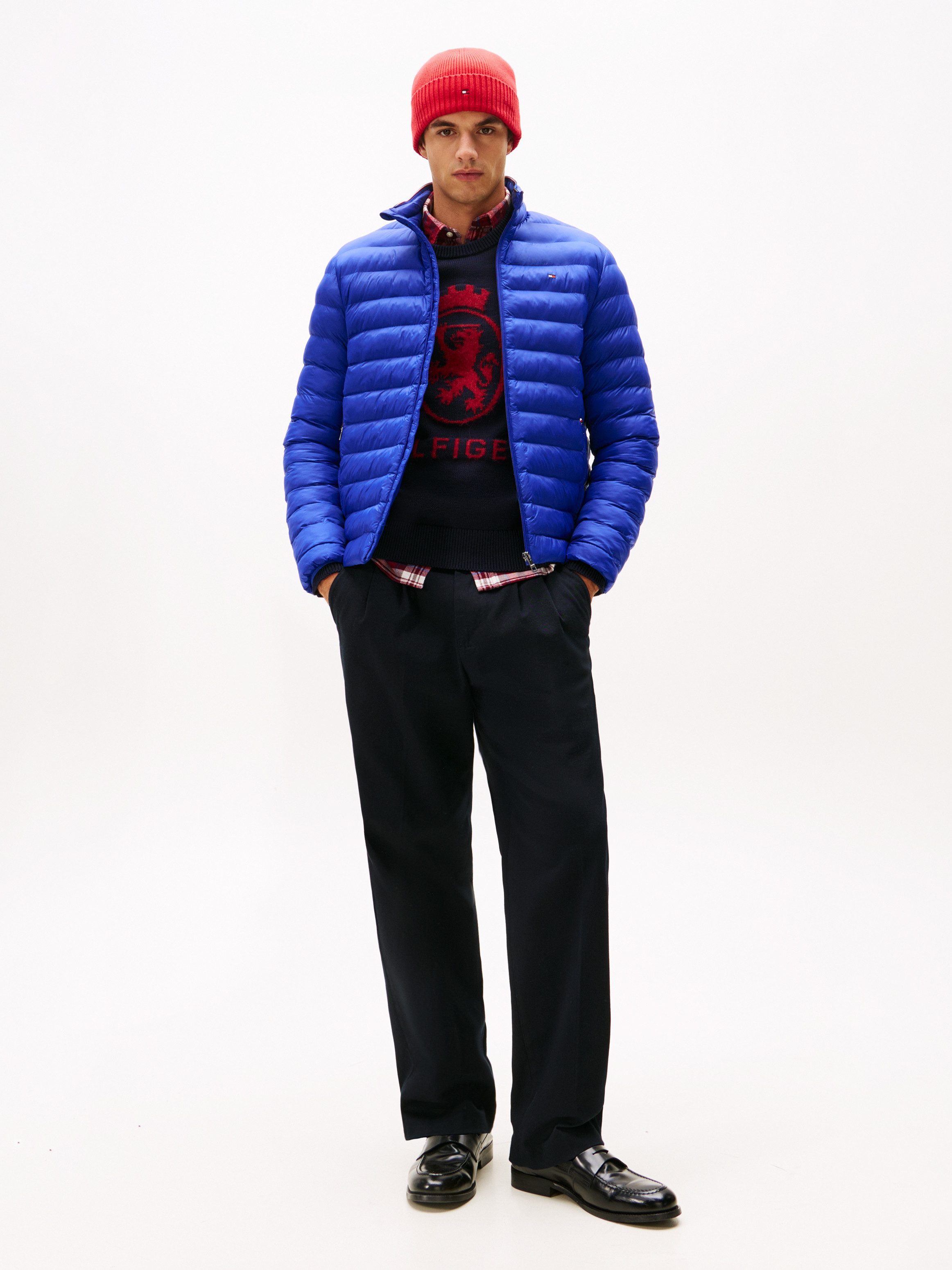 Tommy Hilfiger Steppjacke PACKABLE RECYCLED JACKET Winterjacke mit Logostickerei