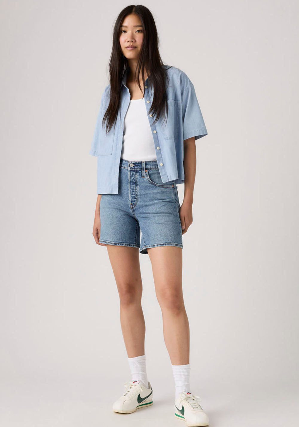 Levi's® Shorts 501® MID THIGH SHORT im Five-Pocket Style – Bild 5 von 5