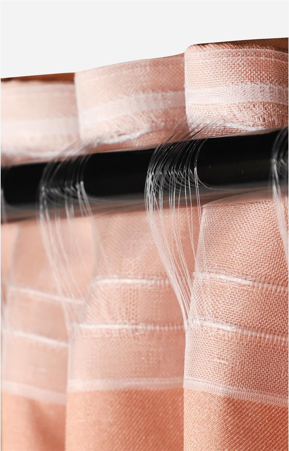 JOOP! Vorhang JOOP! Vorhang mit verdecktem Schlaufenband Essential melon 130x250cm