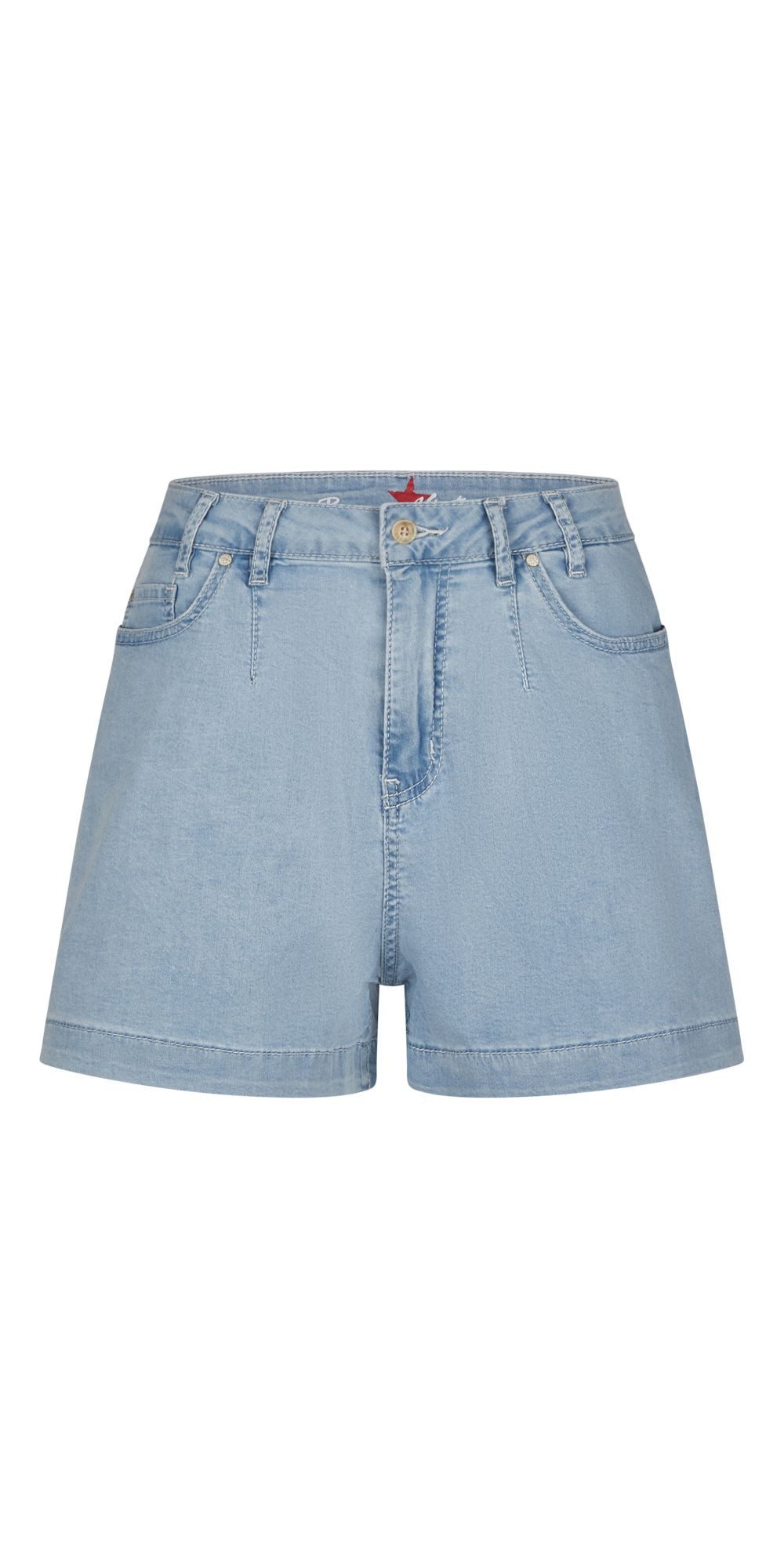 Buena Vista Bermudas – Kurze Jeanshose mit hohem Bund