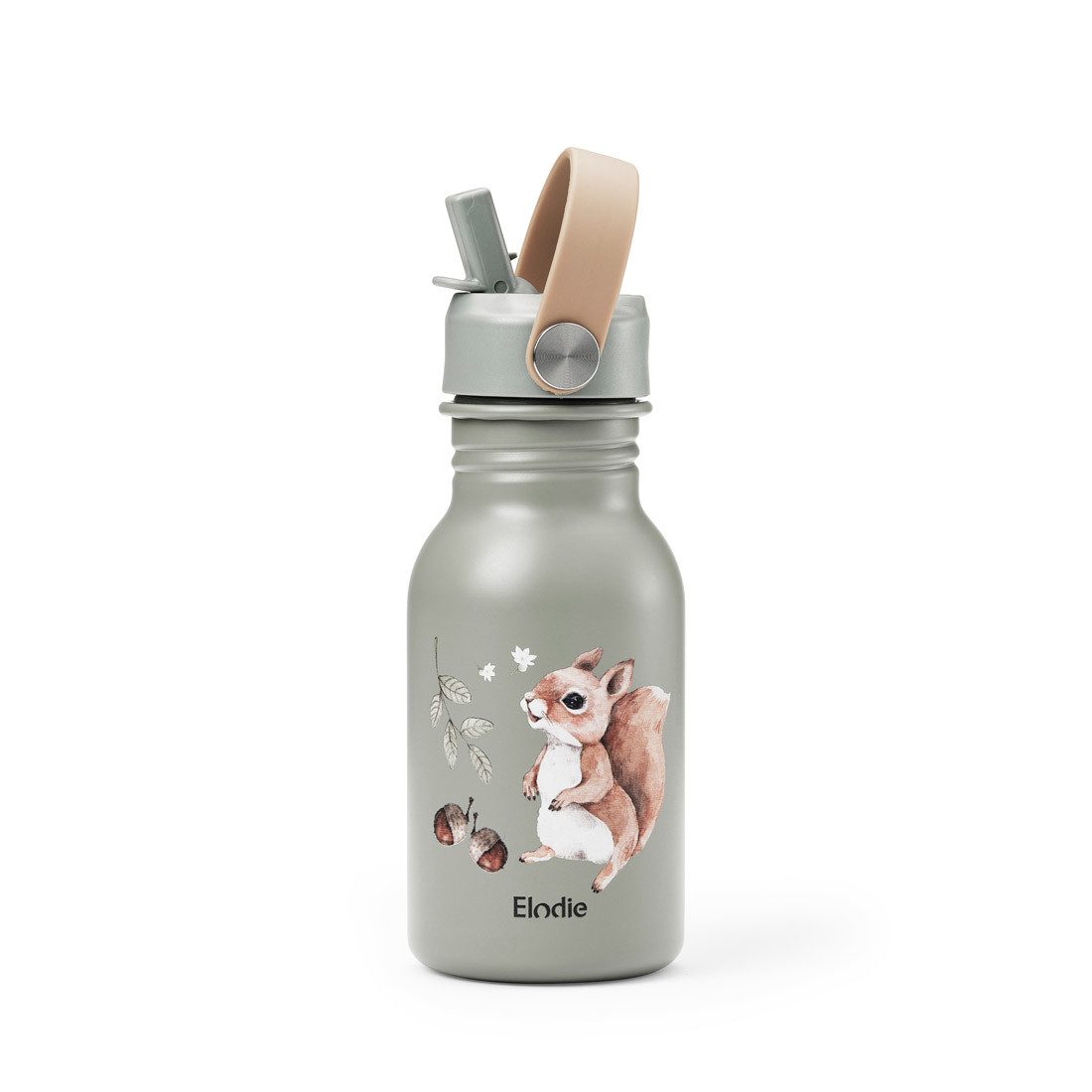Elodie Trinkflasche Trinkflasche - Wasserflasche - Chipmunk Darling, Auslaufsicher, Edelstahl, Kinderflasche, BPA-frei
