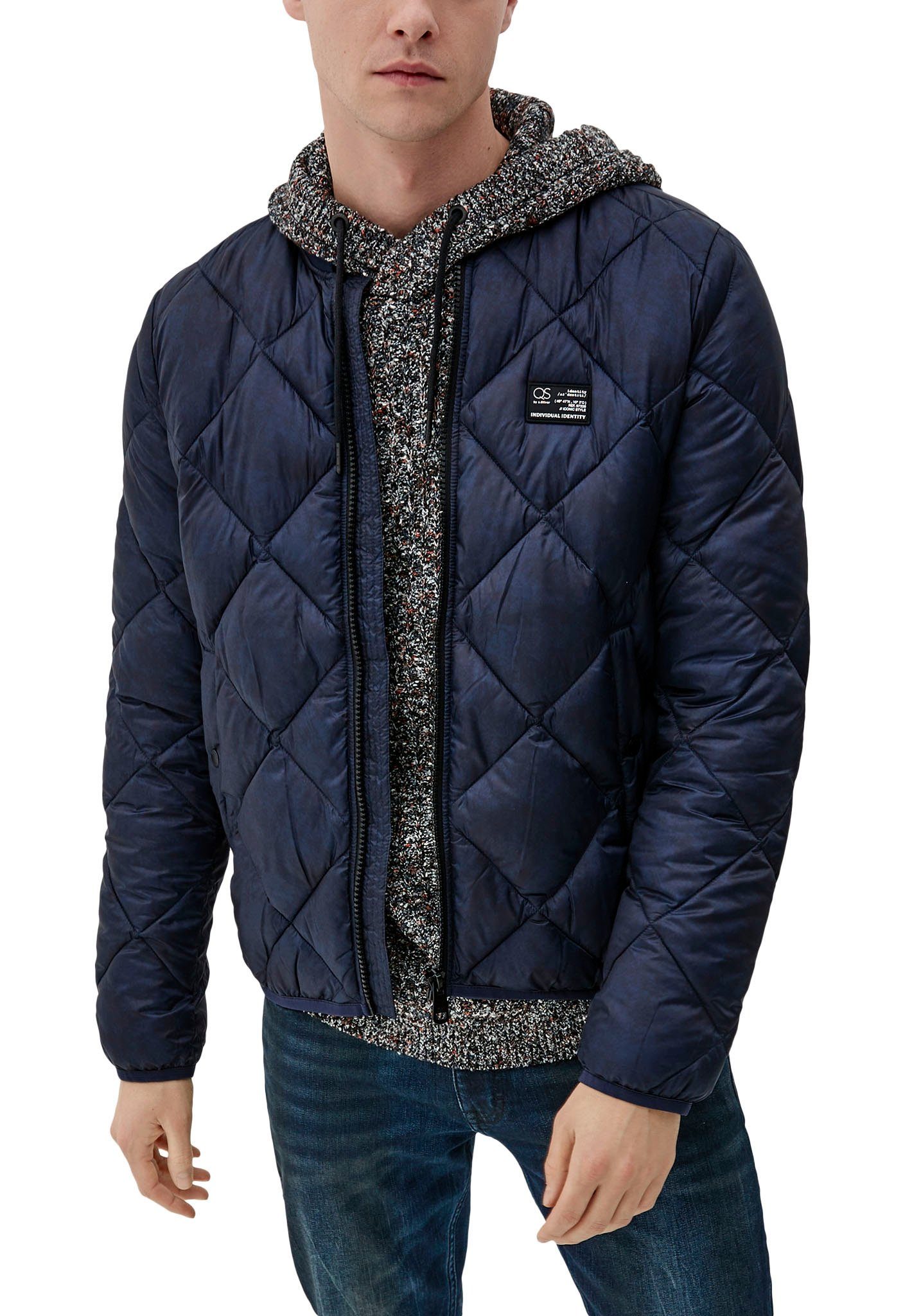 Outdoor-Jacke blue QS Steppjacke QS