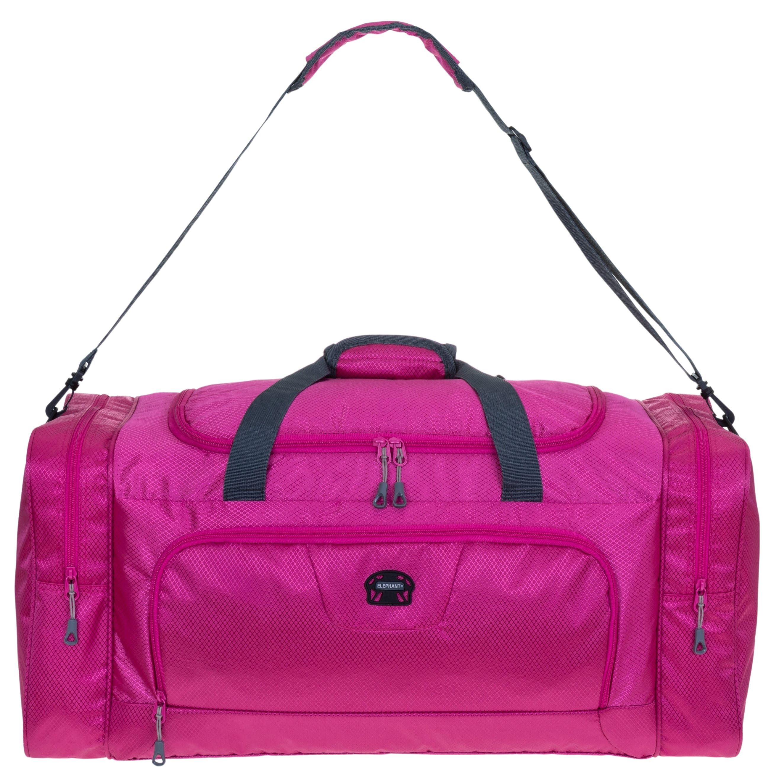 ELEPHANT Sporttasche groß Saunatasche Reisetasche Trainer XL 69 cm, 55 Liter Gym Tasche Fußballtasche XXL + Trinkflasche