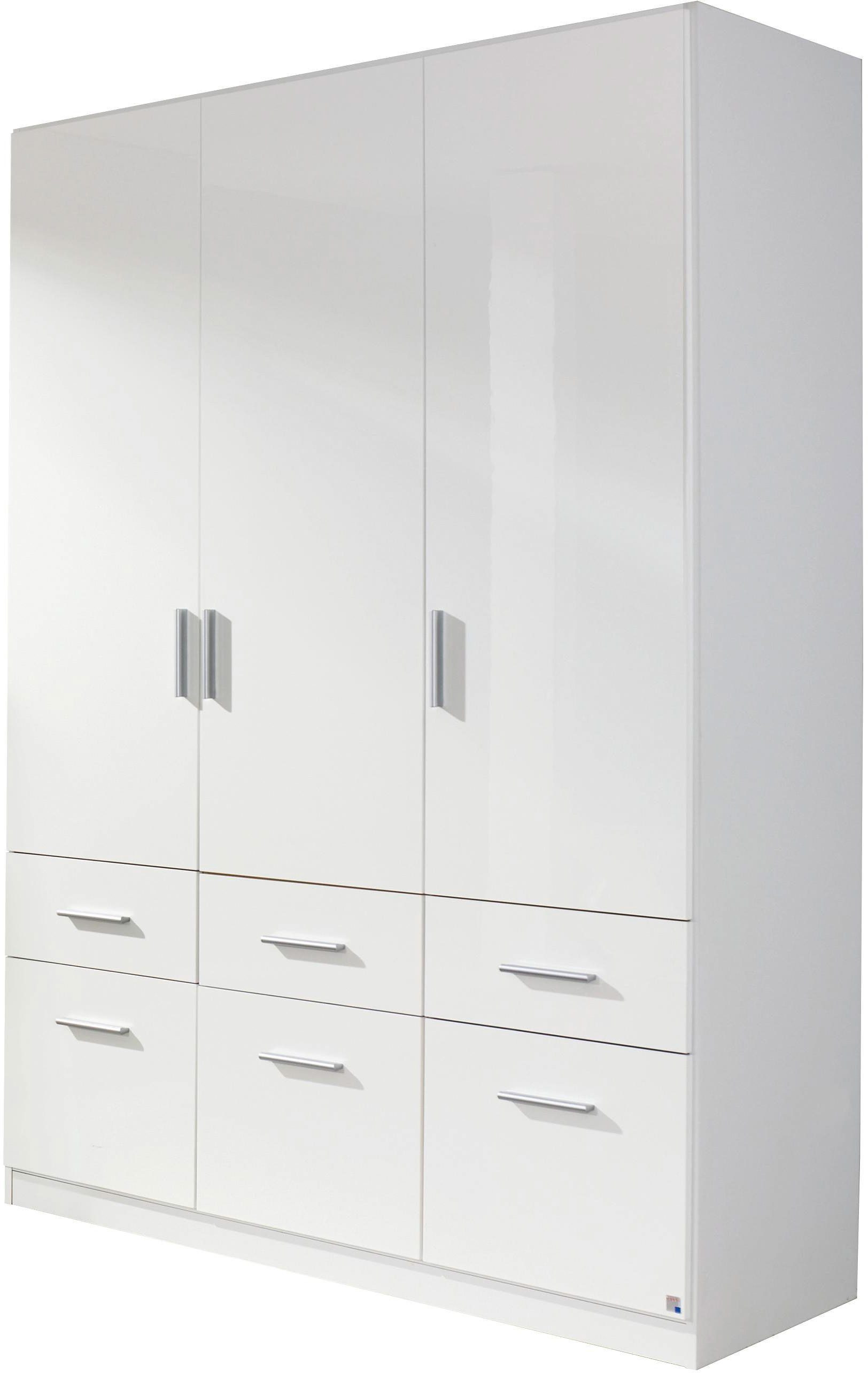 rauch Drehtürenschrank Kleiderschrank Schrank Garderobe Schlafzimmerschrank CELLE in 4 Breiten und 2 Höhen, optional mit Schubkästen MADE IN GERMANY