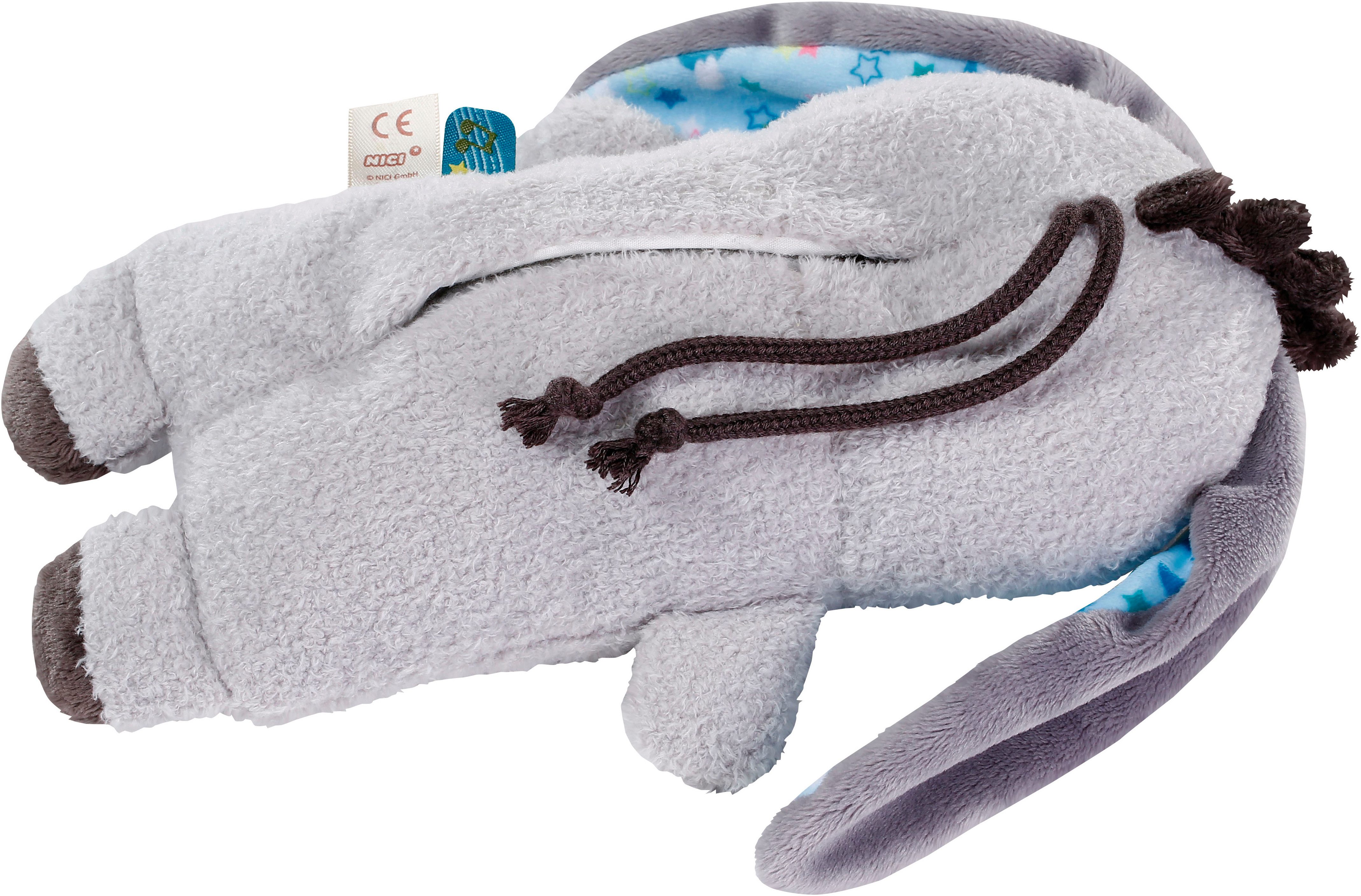 Nici Kuscheltier My First NICI, Esel Littledoo 25 cm, Baby Einschlafhilfe; mit Licht und Sound