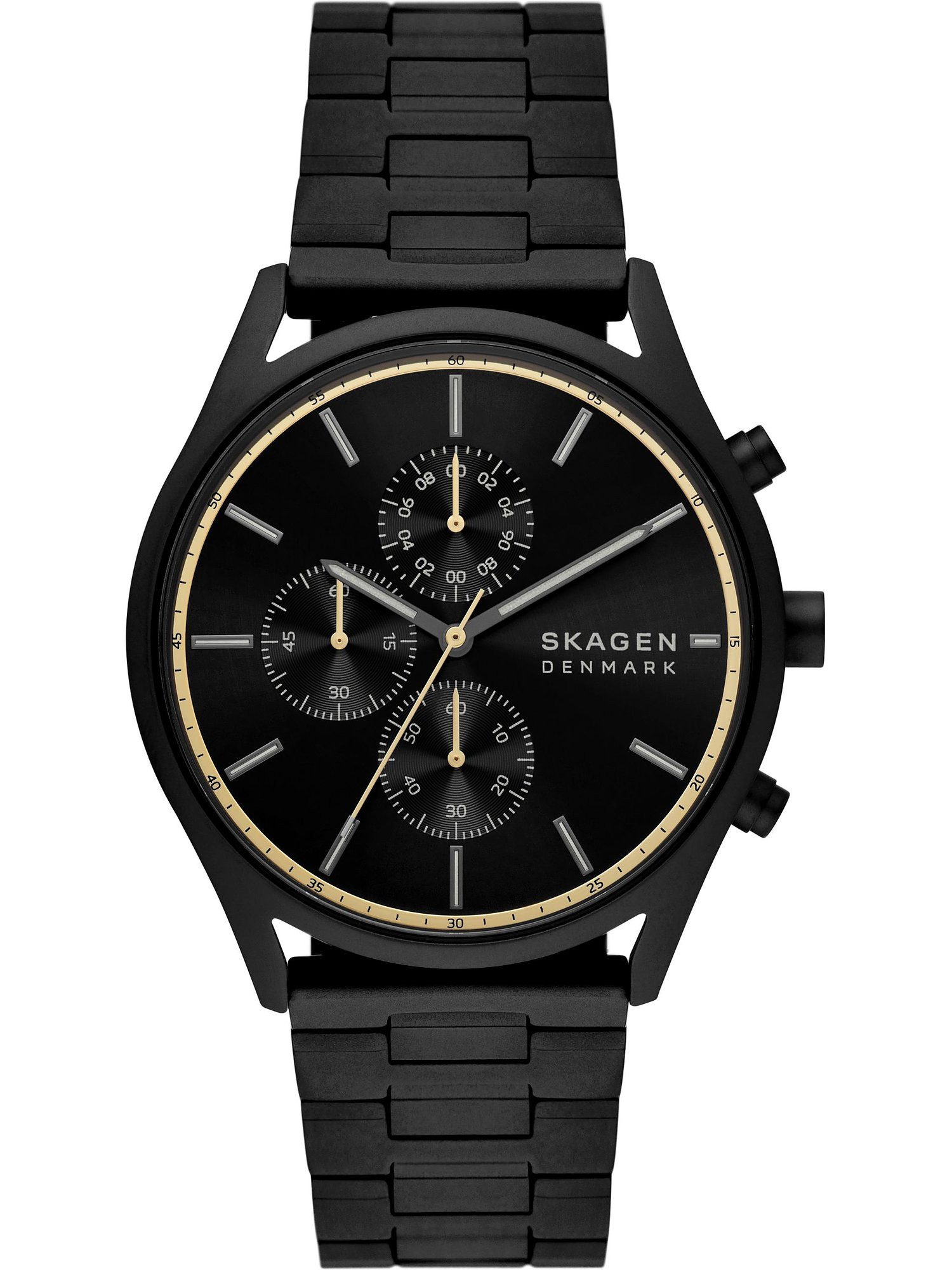 SKAGEN Chronograph Skagen Herren-Uhren Analog Quarz