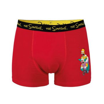 The Simpsons Boxershorts Die Simpsons Homer Krusty Herren Boxershorts Unterhose 3er Pack (3-St) Gr. M bis XXL
