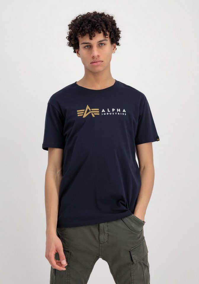 Alpha Industries Kurzarmshirt ALP-Alpha Label T