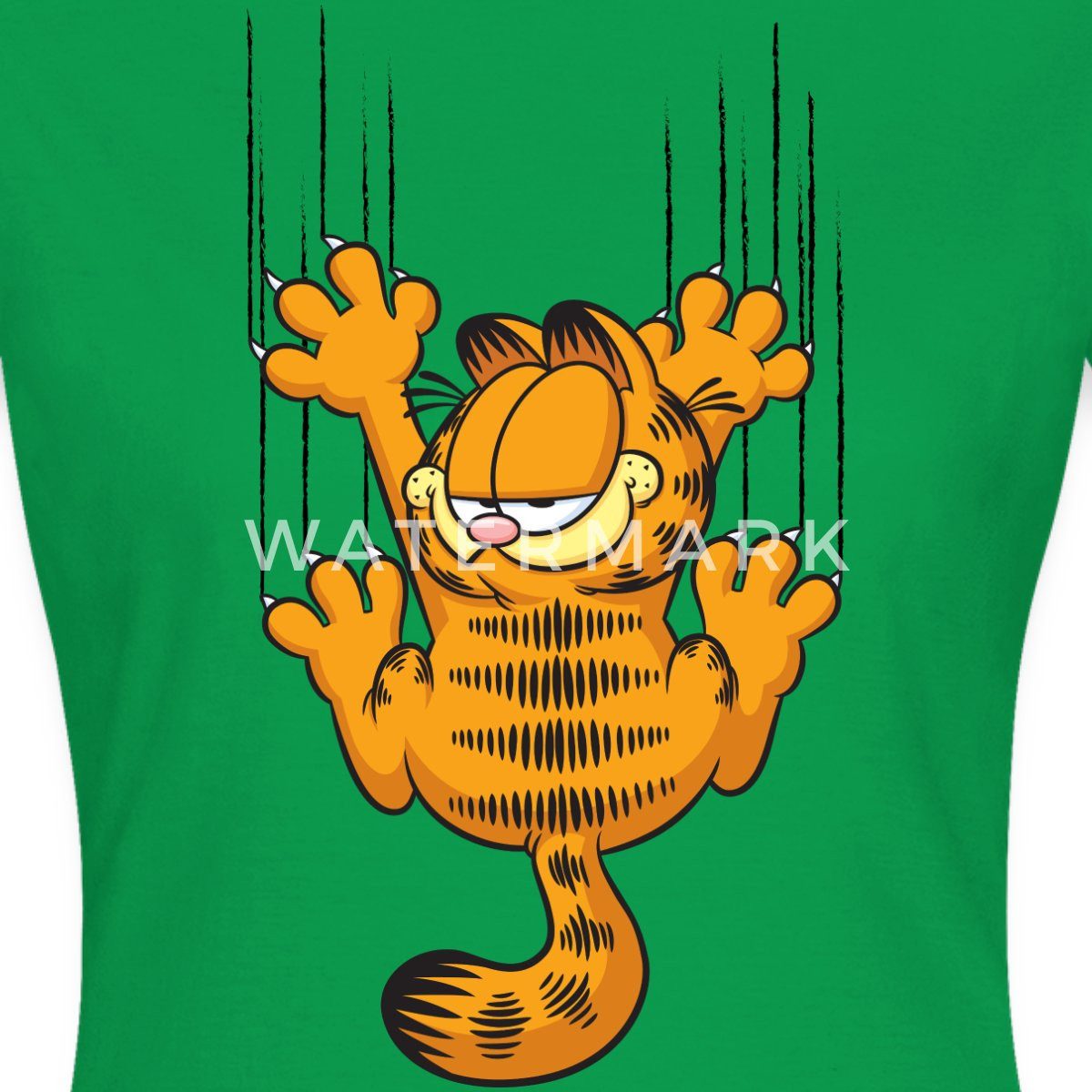 Spreadshirt T-Shirt Garfield Kratzer Frauen T-Shirt günstig online kaufen