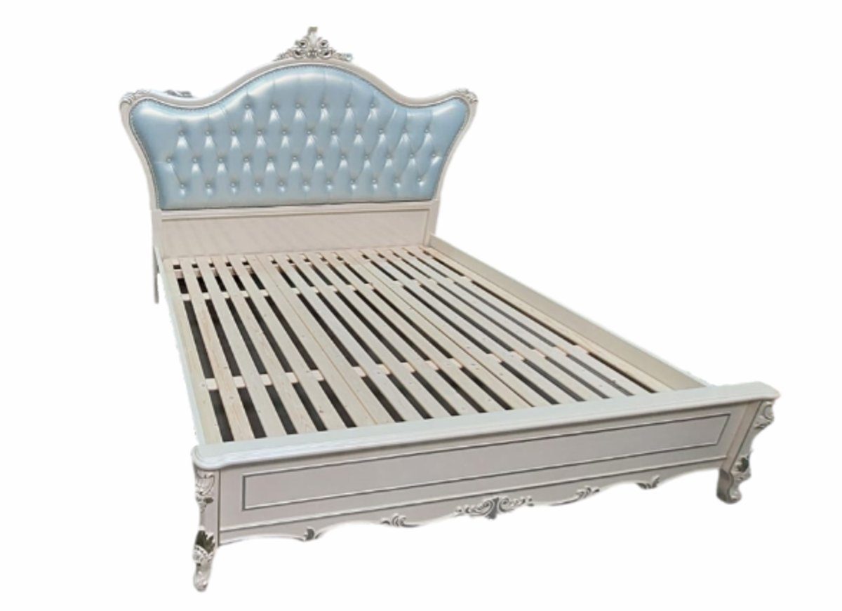 Hohe (1-tlg., in Qualität Holz NEU Sofort JVmoebel Bett Holzbett Einzigartiges Made Design Europa Bett),