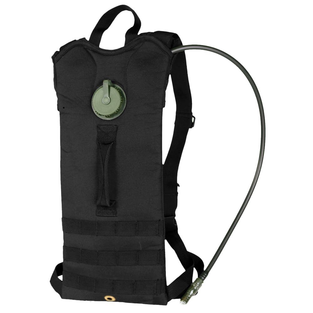 Mil-Tec Trinkrucksack Militär Water Pack Schwarz 3,0L Trinkrucksack