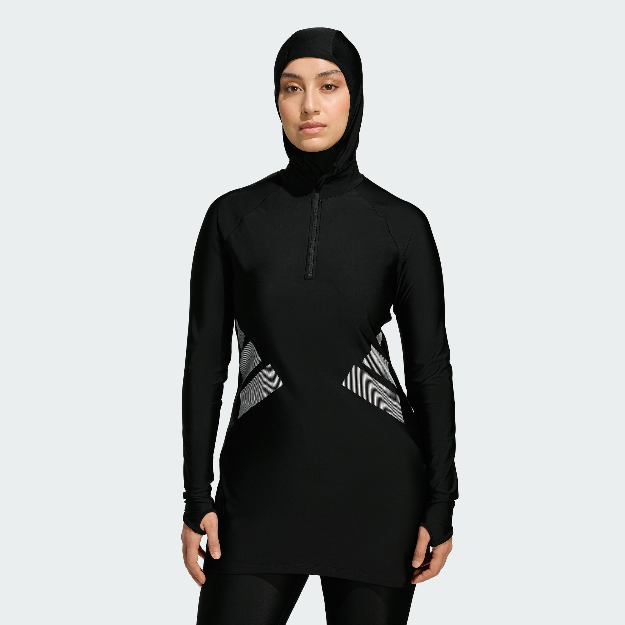 adidas Performance Bade-Shirt BIG BARS LANGARM-SCHWIMMTOP (1-St)