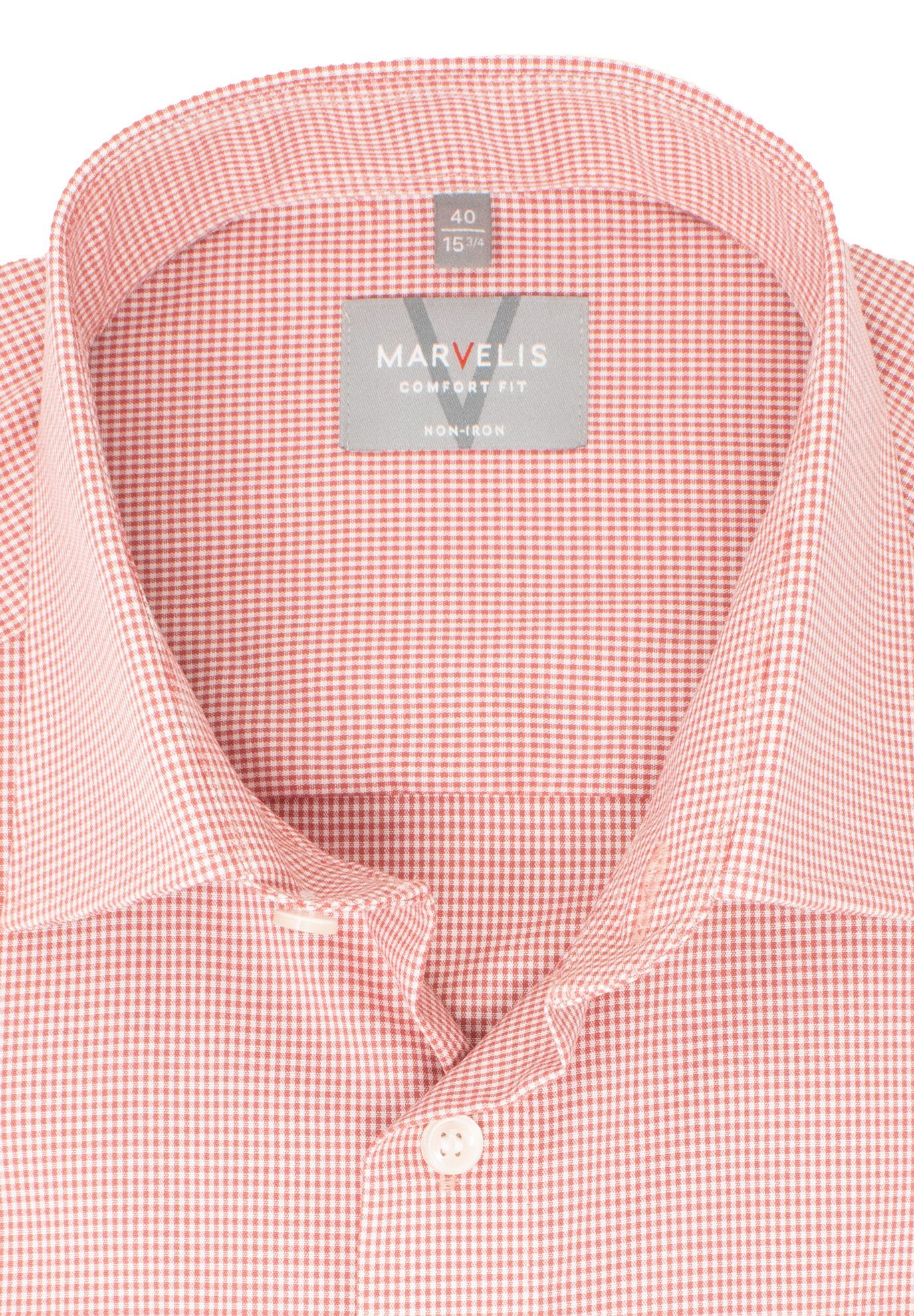 MARVELIS Businesshemd Comfort Fit bequeme Schnittführung