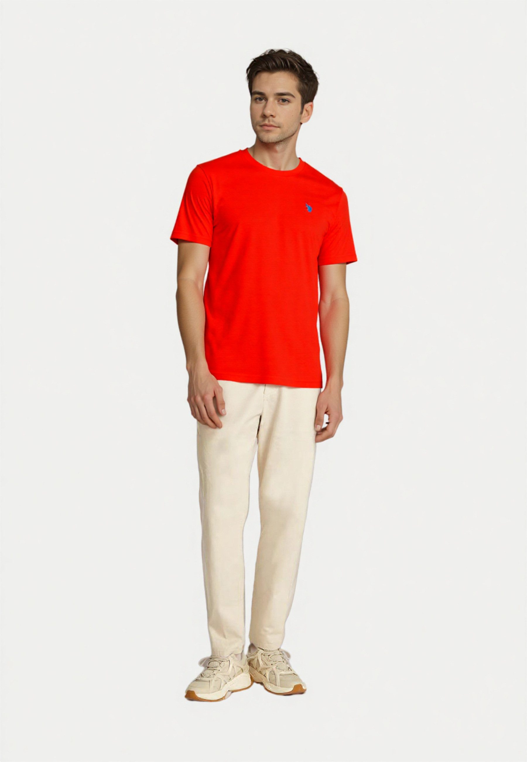 U.S. Polo Assn. T-Shirt T-Shirt Kurzarmshirt Shortsleeve (1-tlg., 1) günstig online kaufen