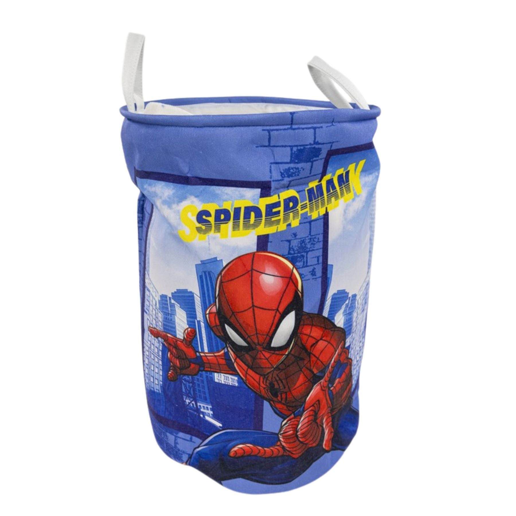 Spiderman Wäschekorb Wäschekorb Spider-Man Wäschebox Kinder Aufbewahrungskorb Wäschesammler, faltbar
