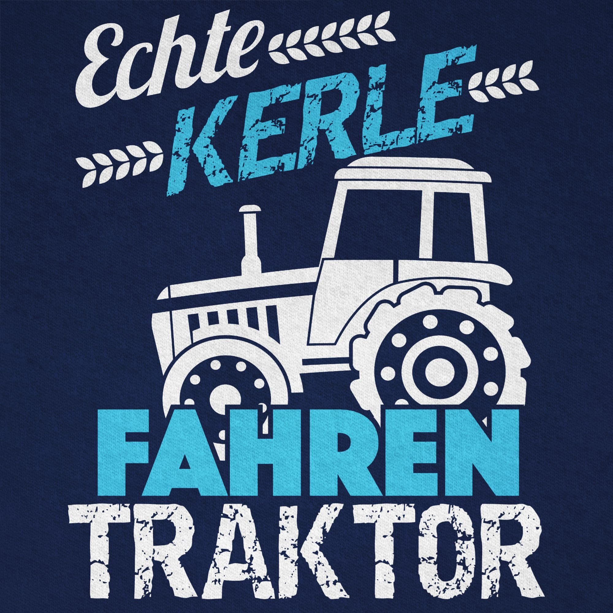 Shirtracer T-Shirt Echte Kerle fahren Traktor (1-tlg) Traktor