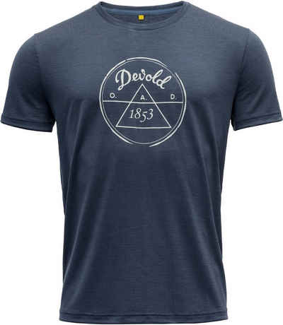 Devold T-Shirt »DEVOLD 1853 MERINO 150 T-Shirt blau«