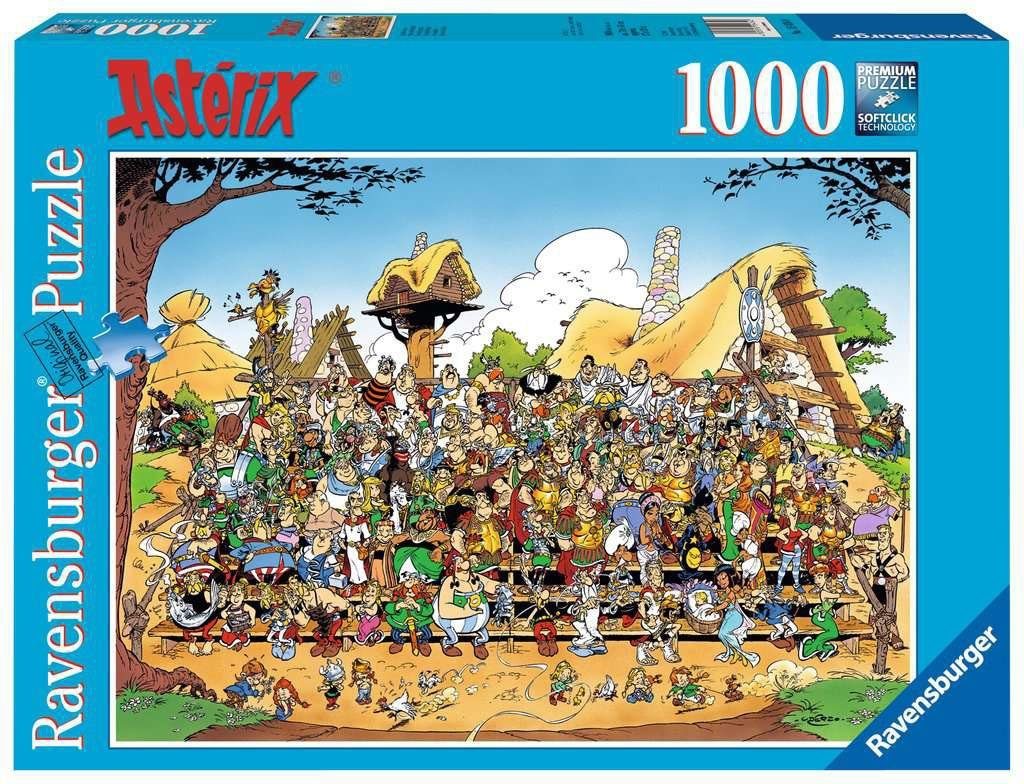 Ravensburger Puzzle 15434 Asterix Familienfoto Puzzle, Puzzleteile 1000 Teile 1000