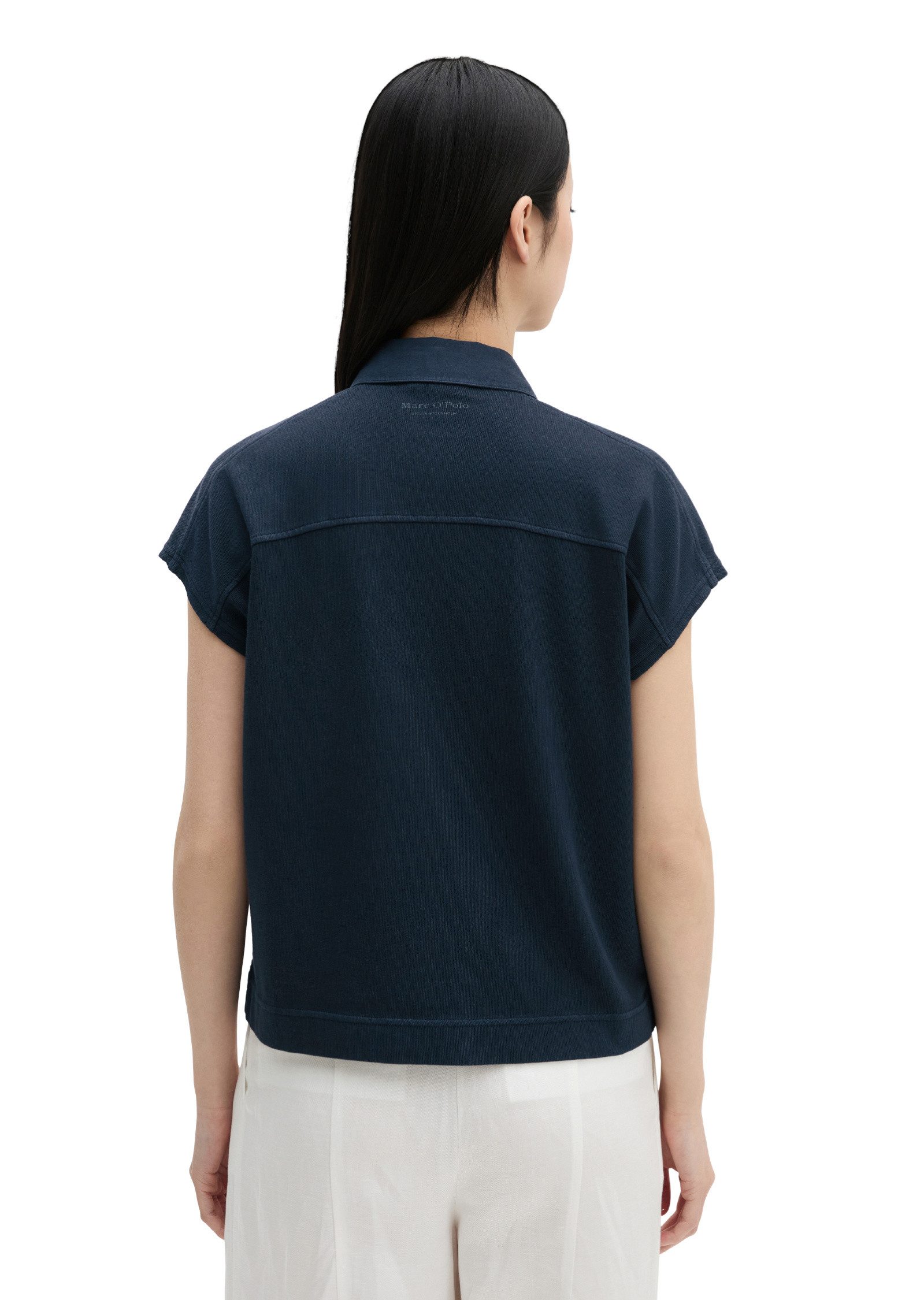 Marc O'Polo Poloshirt aus weichem Single Jersey