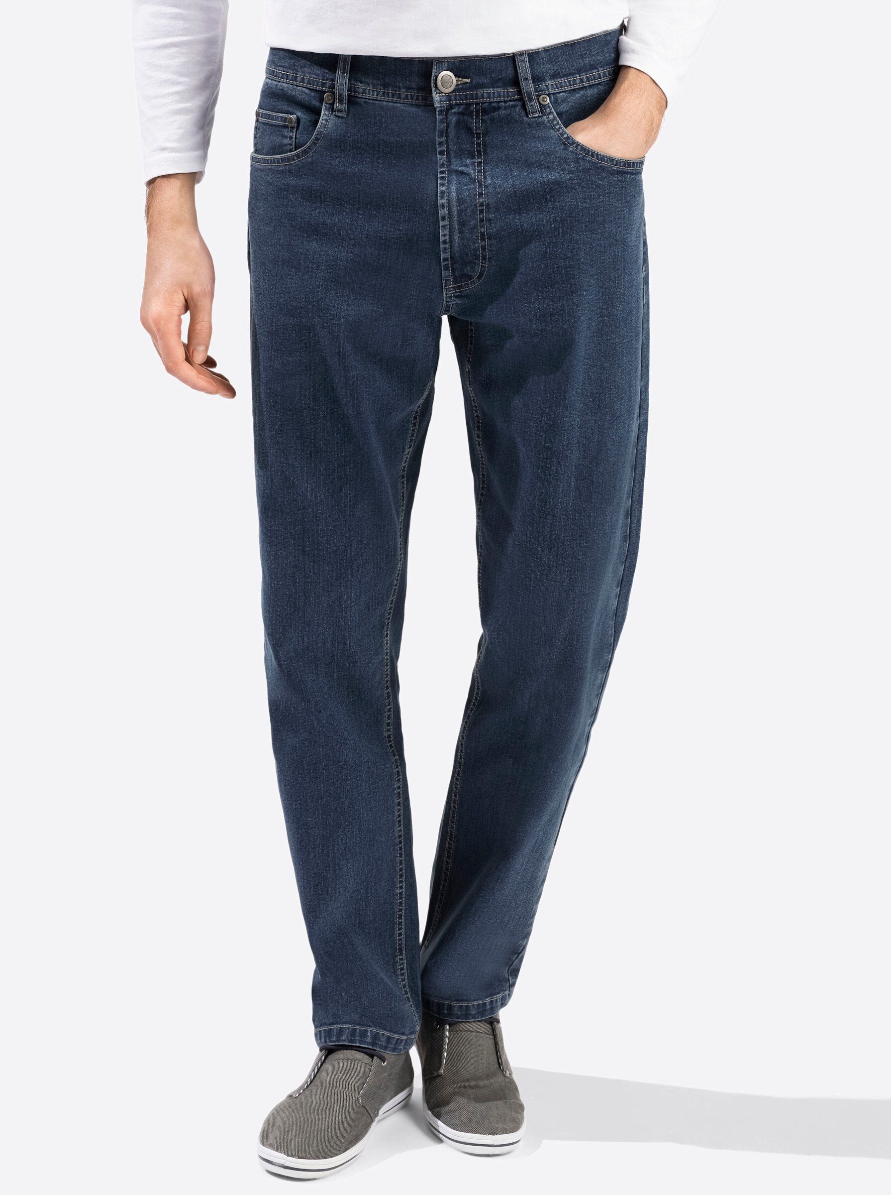 WITT WEIDEN Bequeme Jeans dark blue