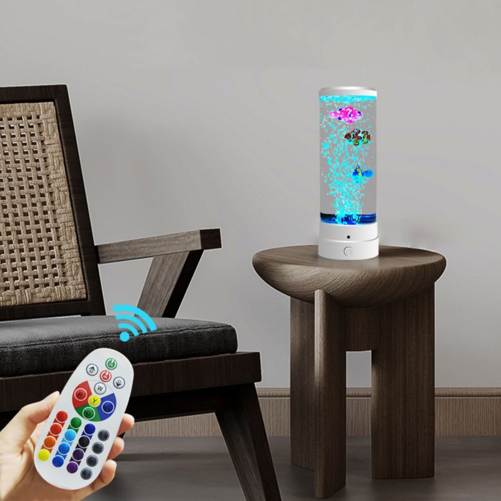 QUBEBU Tischleuchte LED Bubble Fischlampe Fantasie-Fisch, günstig online kaufen