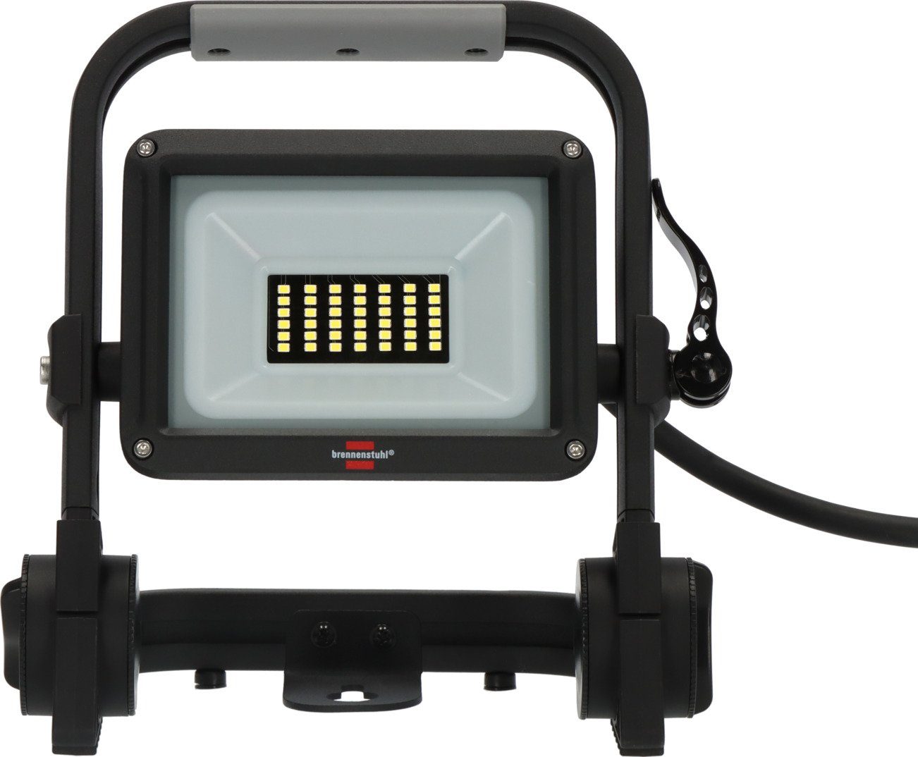 Brennenstuhl LED Baustrahler JARO 3060 M, LED fest integriert, Frontscheibe aus Sicherheitsglas, schwenk- und arretierbar