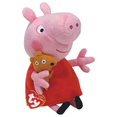 Peppa Pig Plüschfigur Plüsch-Figuren Beanie Babies Pig Peppa Wutz 15 cm Softwool