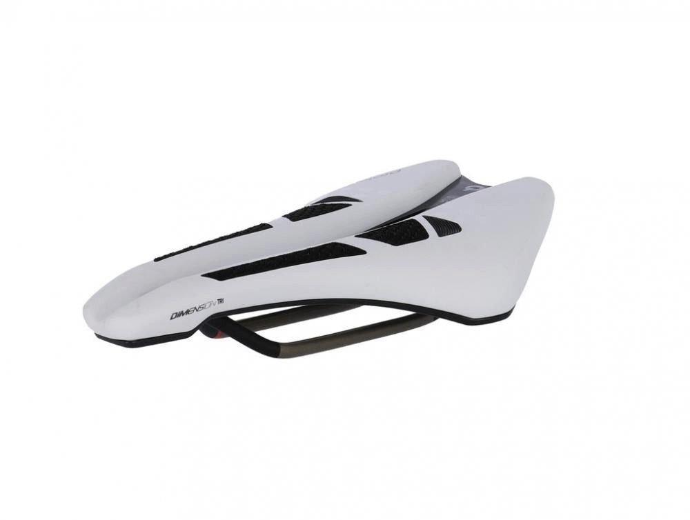 Prologo Fahrradsattel Prologo Sattel Dimension TRI 143CPC Tirx weiß/silber Unisex 245x143mm