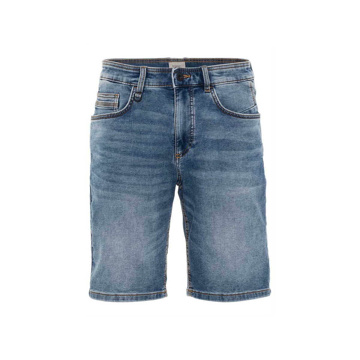 blau regular (1-tlg., active Cargoshorts camel blue bleach Angabe) keine