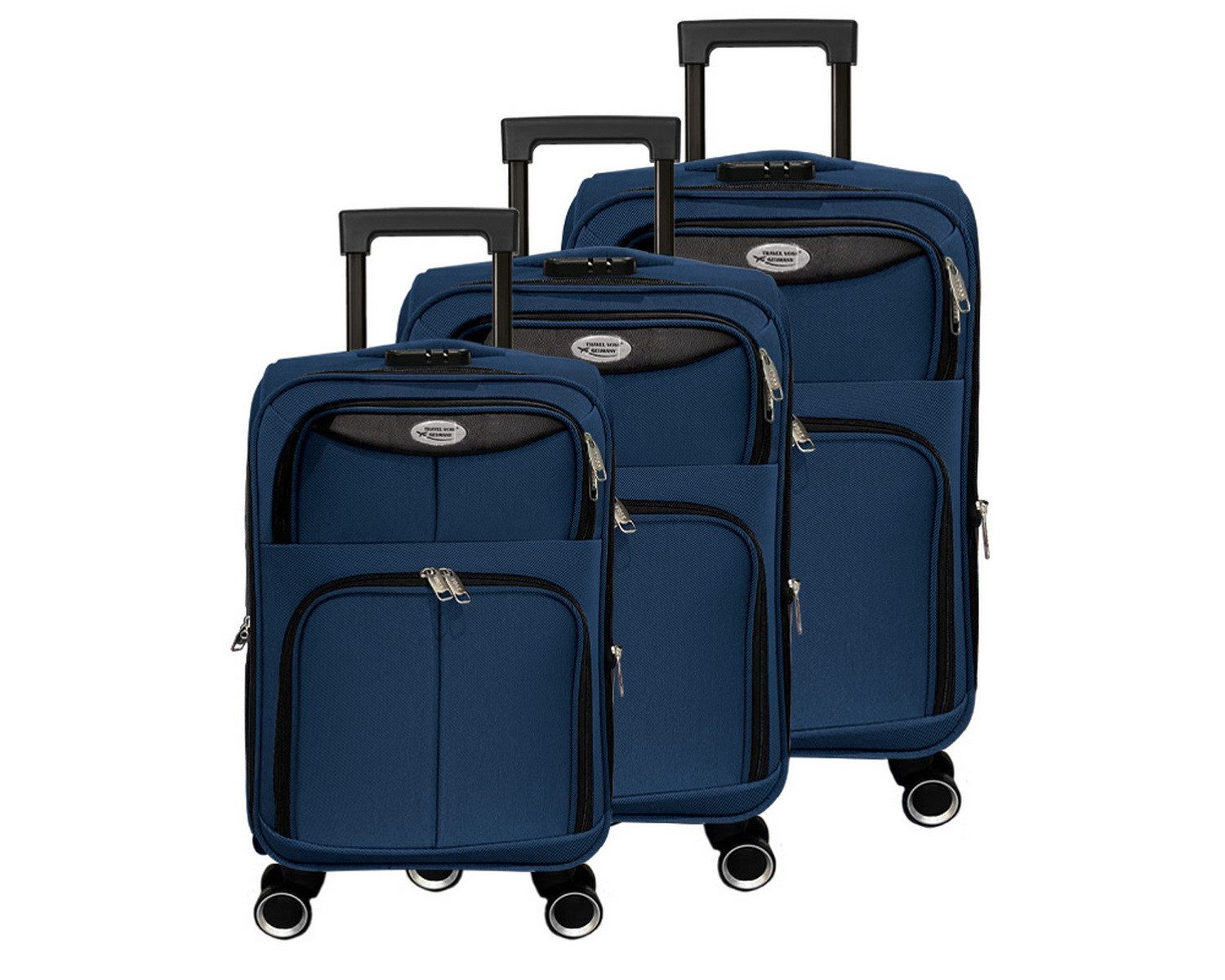 Gustav Voss Trolleyset Reisekofferset MYKONOS Reisekoffer-Set günstig online kaufen