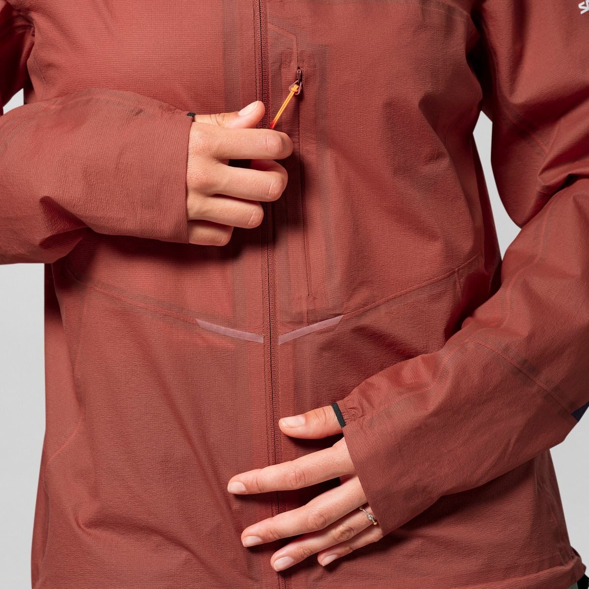 Salewa Outdoorjacke Pedroc 2 Powertex Air 2.5 Jacket W Leichte, wasserdichte und atmungsaktive Damenjacke für