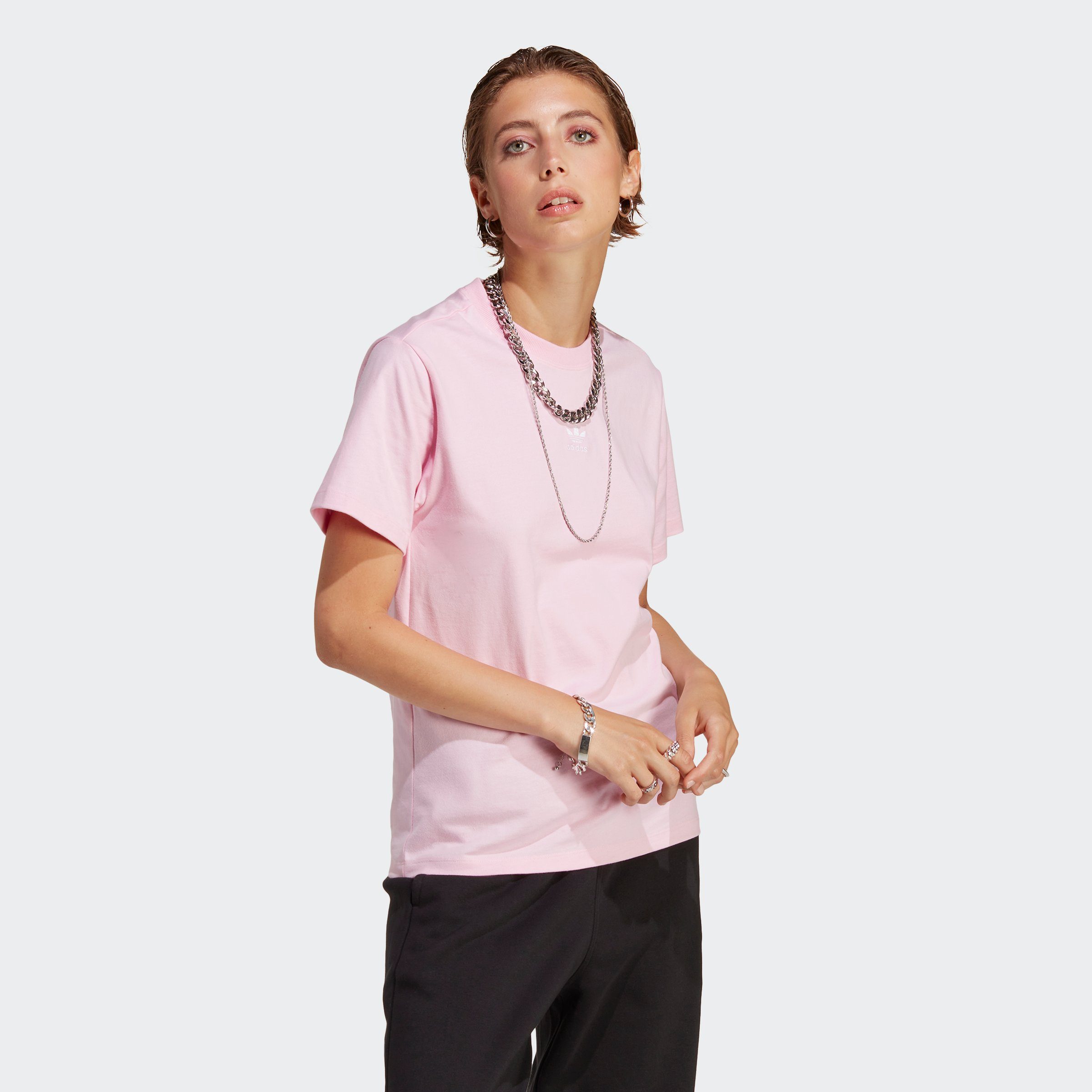 ADICOLOR Pink T-Shirt adidas REGULAR Originals ESSENTIALS True