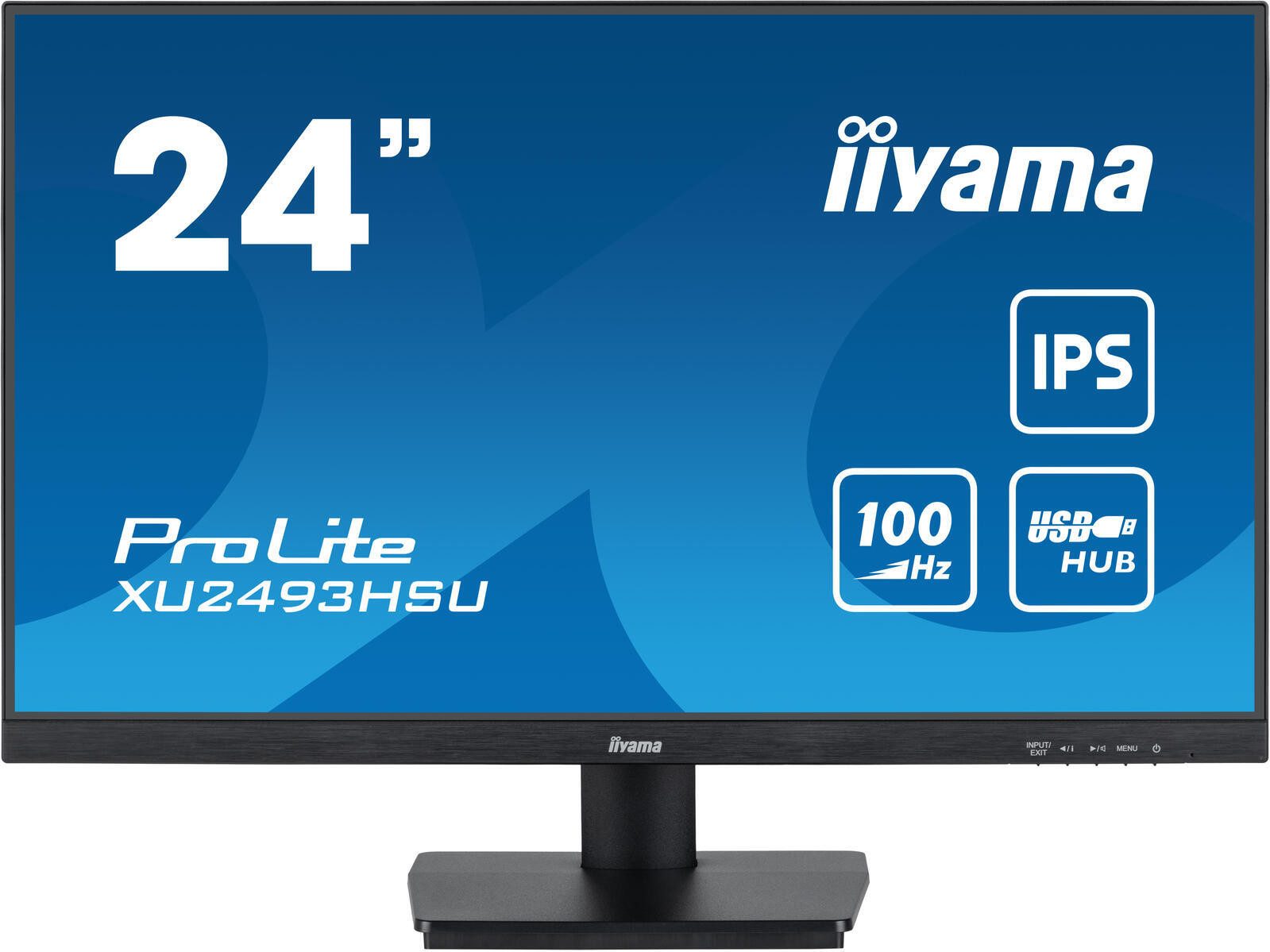 Iiyama Iiyama PROLITE XU2493HSU-B7 TFT-Monitor (1920 x 1080, 1 ms Reaktionszeit, 100 Hz, IPS Panel)