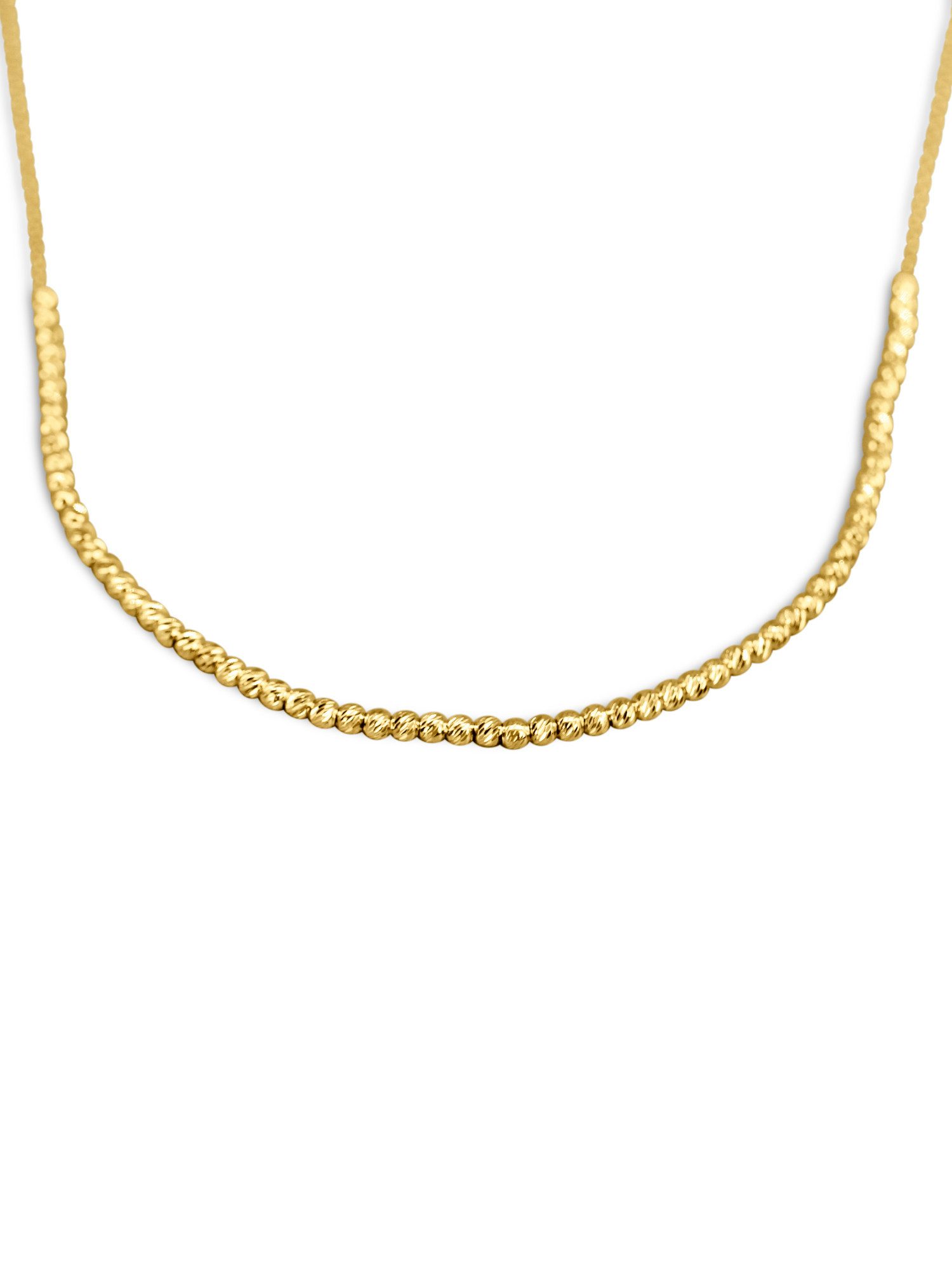 Antares Gold Goldkette aus 585 er echt Gelbgold 14K mit Kugeln