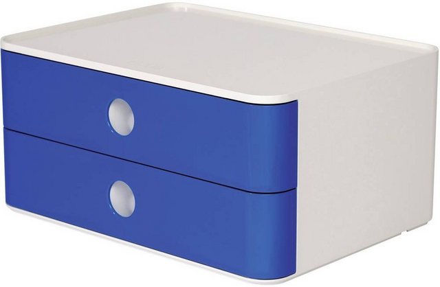 HAN Schubladenbox HAN Schubladenbox SMART-BOX ALLISON 1120-14 Royalblau, Weiß Anzahl der