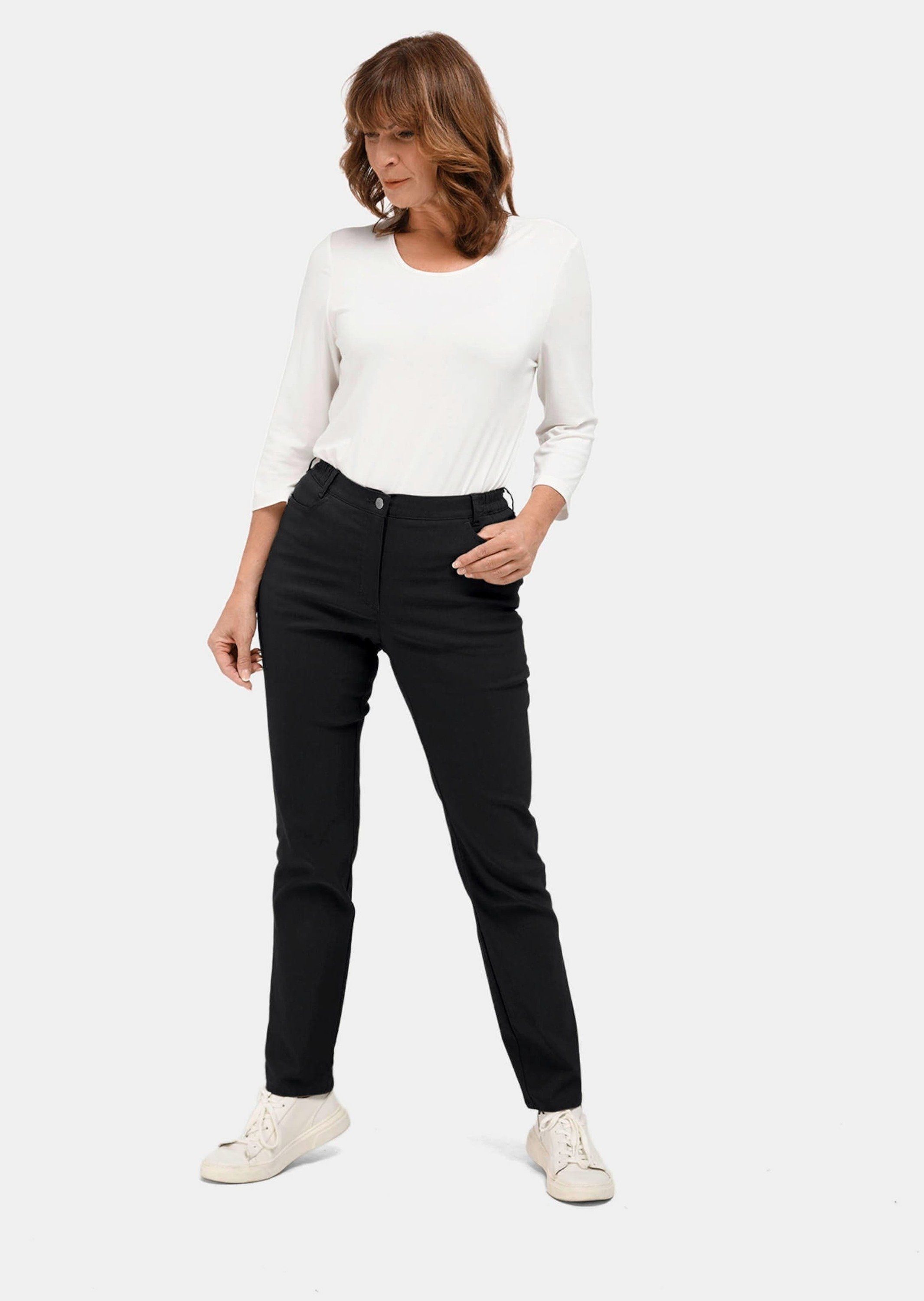 GOLDNER Stoffhose Perfekte Super-Stretch-Hose CARLA