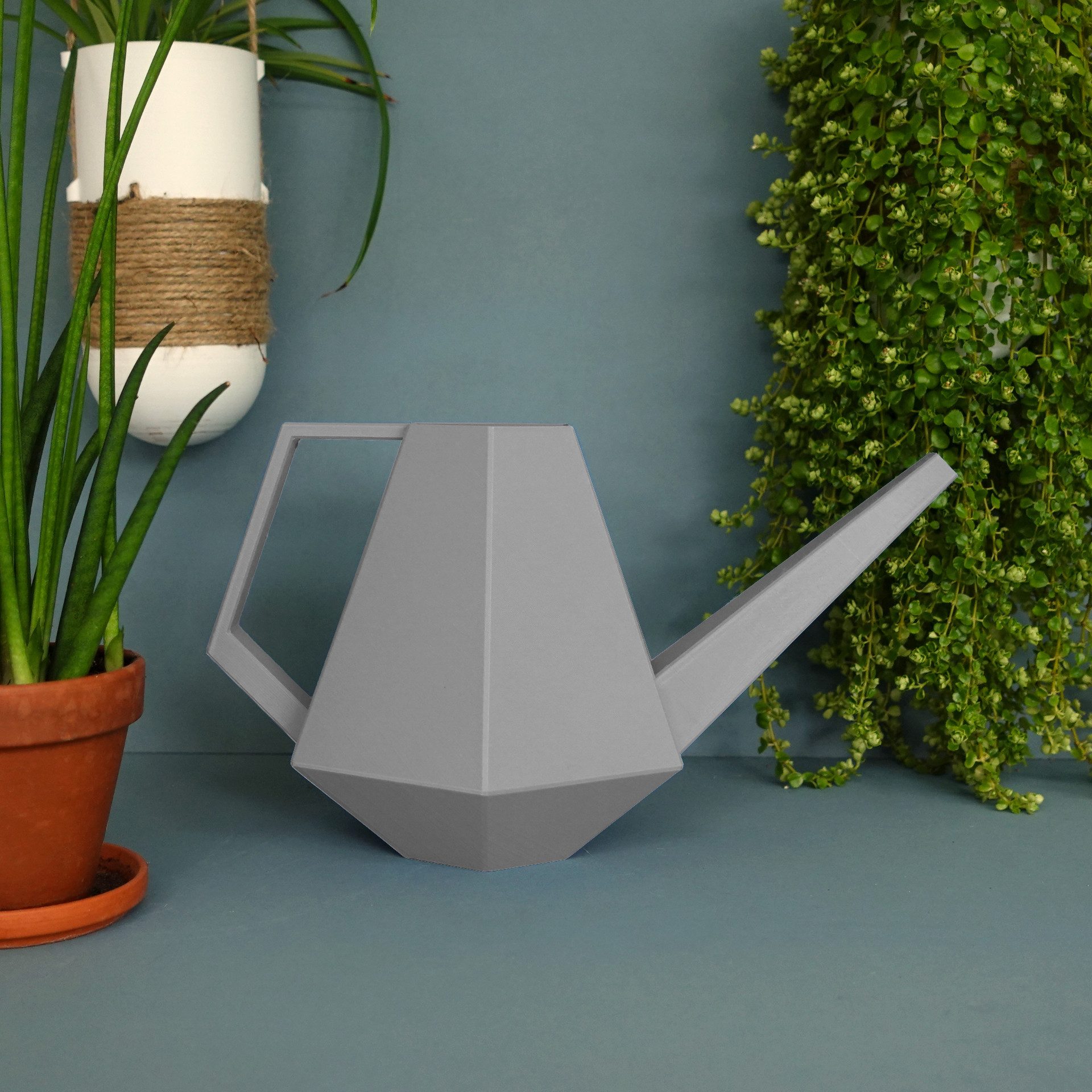 Shapes - Decorations Gießkanne Watering Can Premium Gießkanne, Indoor, Outdoor by Gazzaladra Design (Einzelmodell, 1 Kanne), 1.0: 14.78x14.75x25.70
