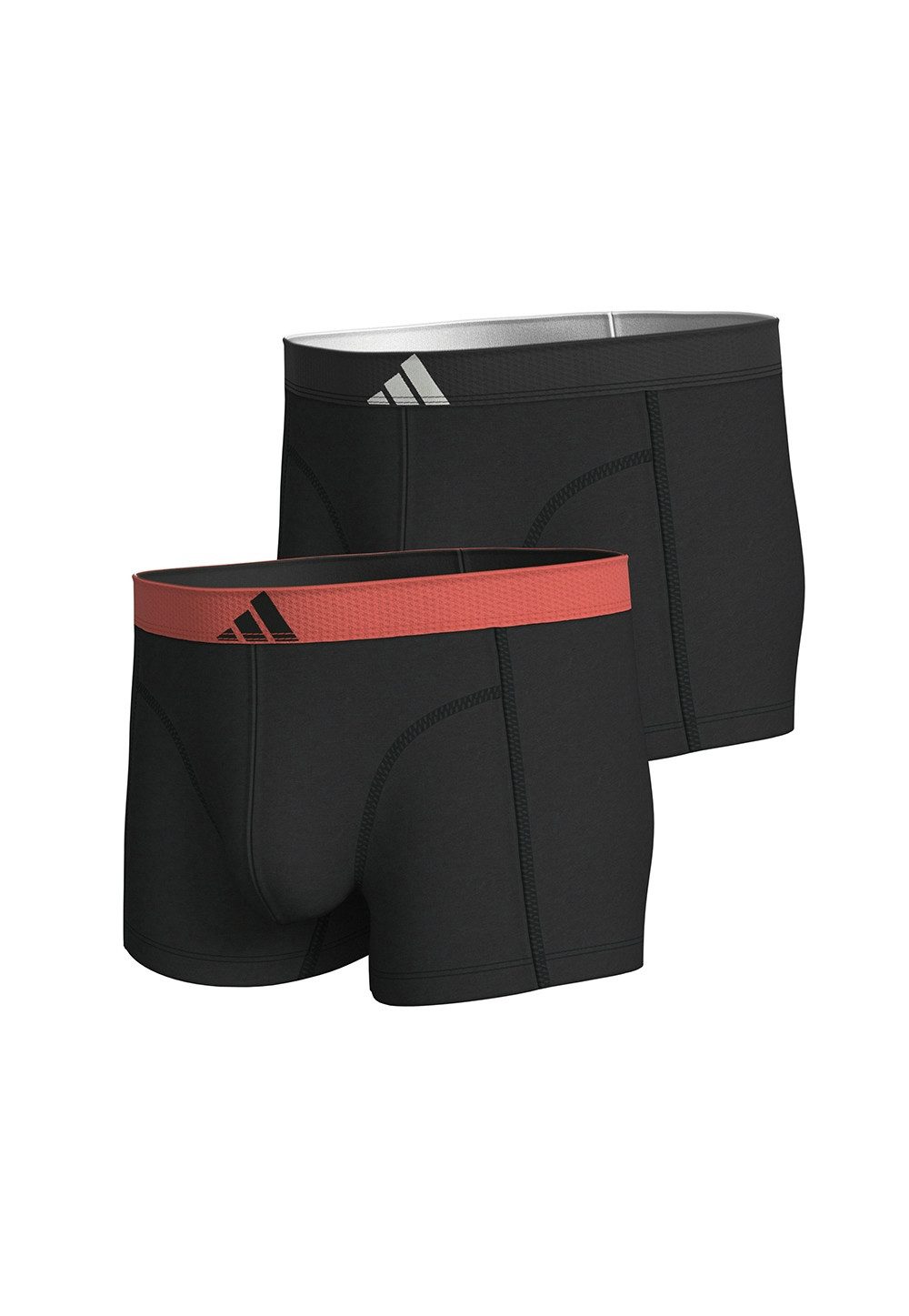 adidas Sportswear Trunk Active Flex Cotton Body (2er Pack) elastischer Logo-Bund, ohne Eingriff, sportliches Design